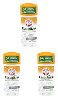 Foto 1 | Desodorante Arm & Hammer Essentials Sin Perfume 3 Piezas - Venta Internacional