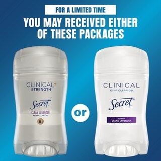 Foto 7 | Antitranspirante Secret Clinical Strength - Venta Internacional