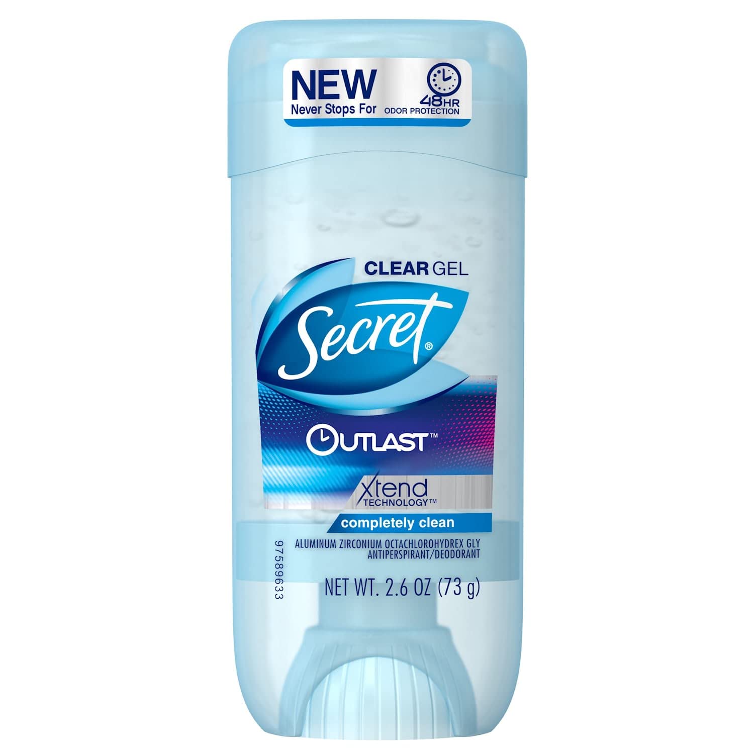 Desodorantes en Gel Secret Outlast de 4 Piezas-Venta Internacional