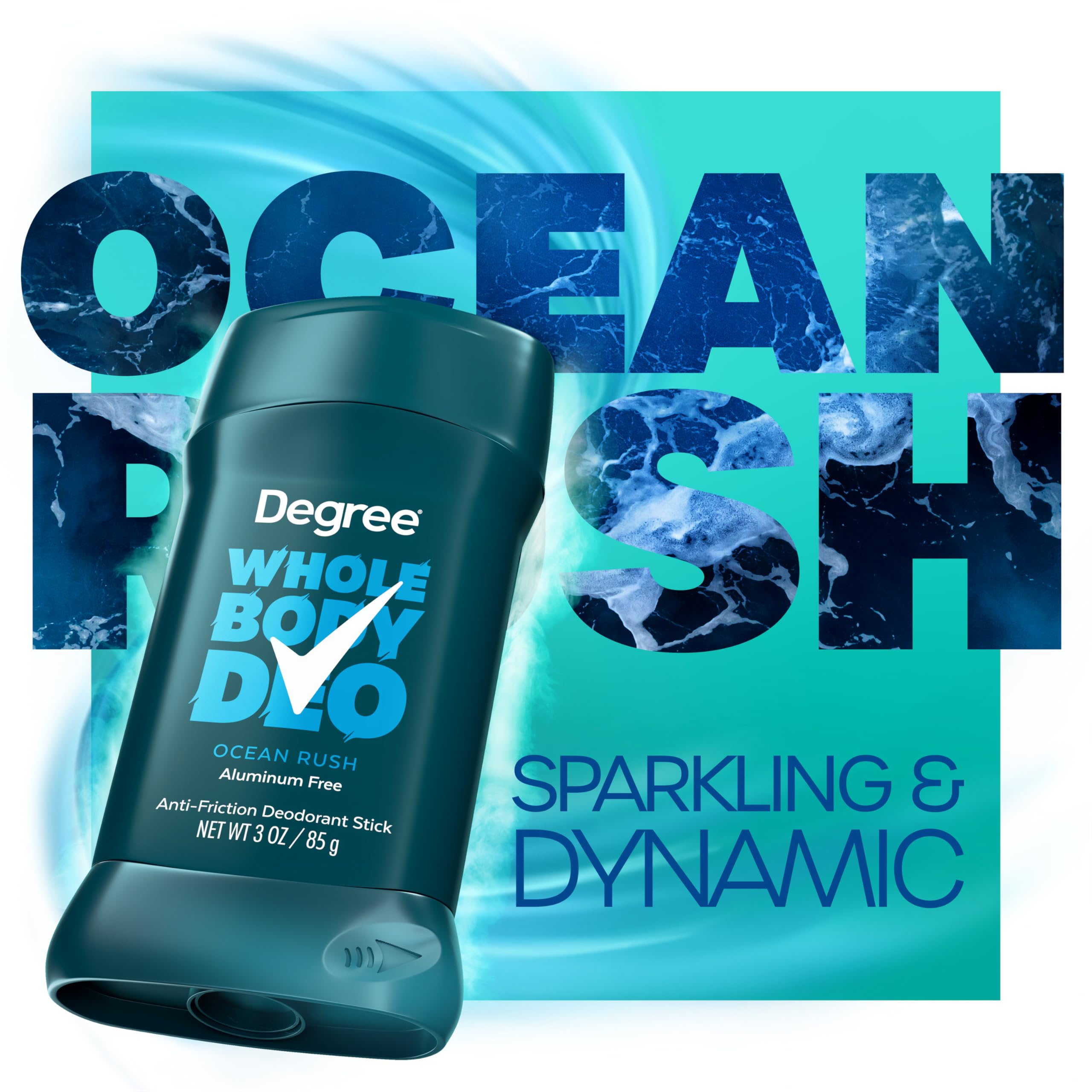 Foto 3 pulgar | Desodorante en Barra Degree Ocean Rush 3 oz para Hombre - Venta Internacional
