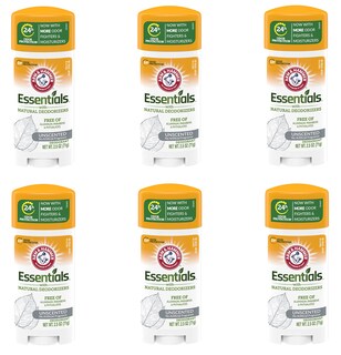 Foto 1 | Desodorante Arm & Hammer Essentials Solid sin Perfume 6 Piezas de 71 g C/U - Venta Internacional