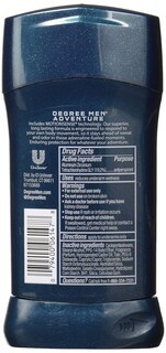 Foto 2 | Desodorante Antitranspirante Degree Men Adventure 6 Piezas de 76 g C/U - Venta Internacional