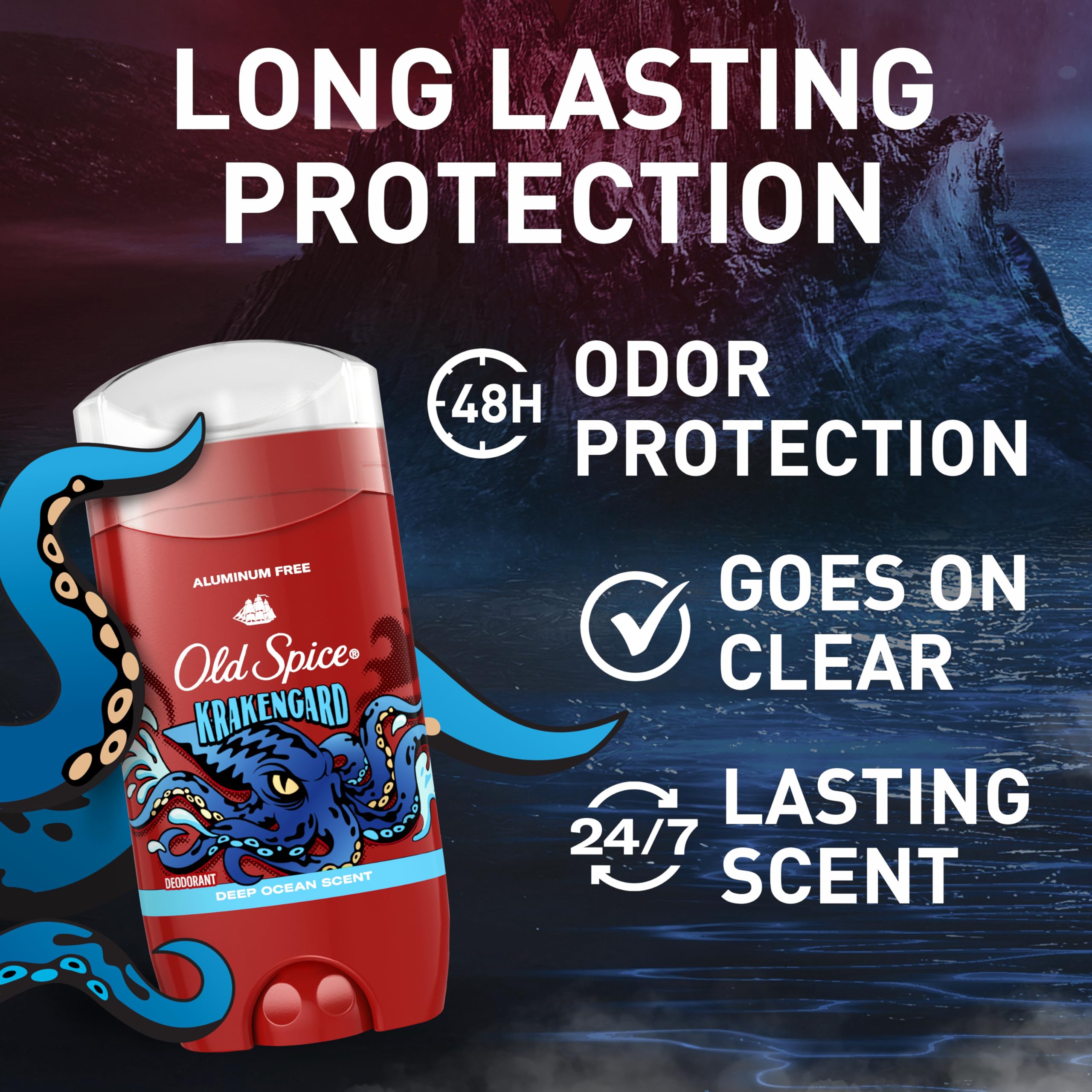 Foto 3 pulgar | Desodorante Old Spice Krakengard 24/7 2 Piezas de 3.0 onzas C/U - Venta Internacional