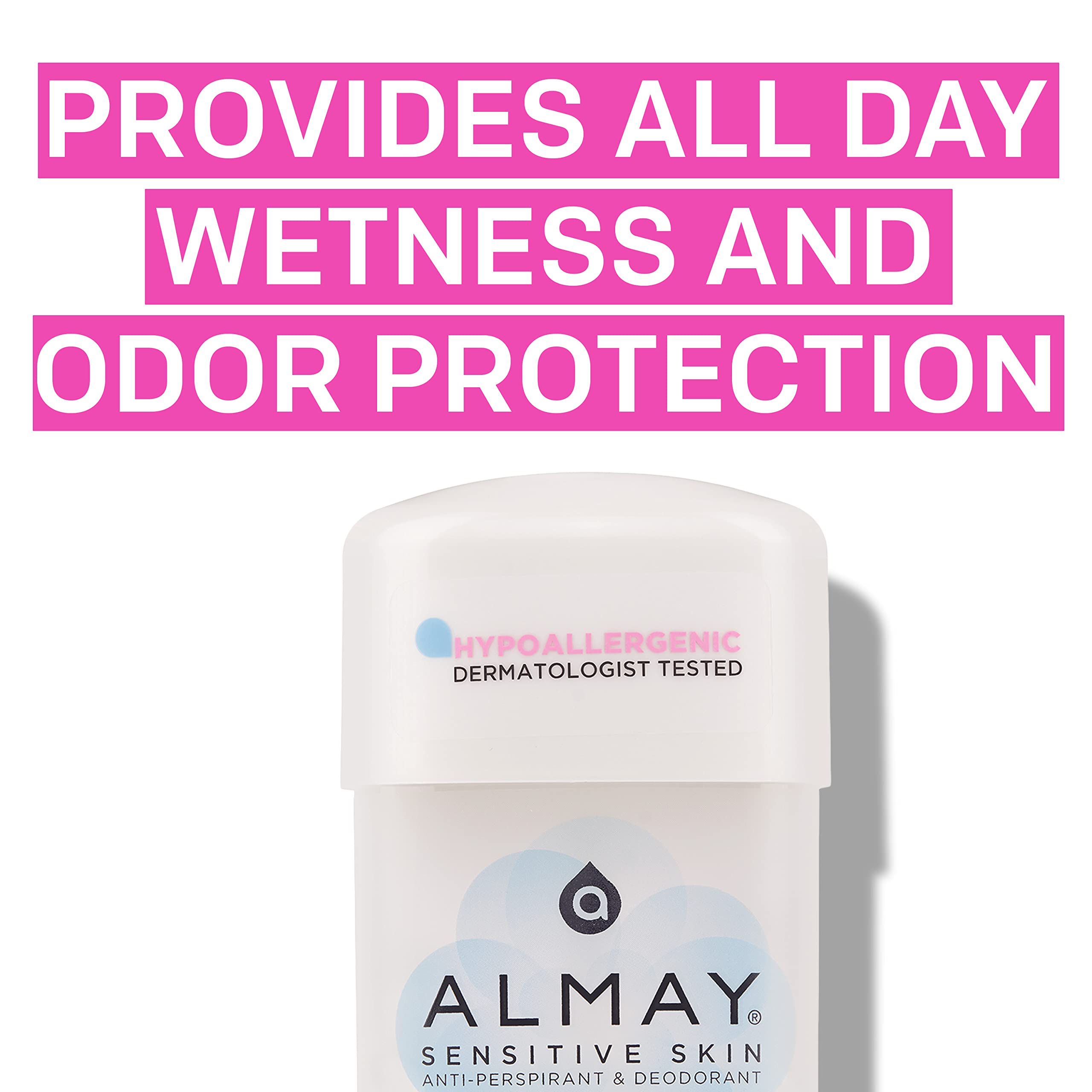 Foto 5 pulgar | Desodorante Almay Sensitive Skin Gel Transparente Antitranspirante 63 g- Venta Internacional