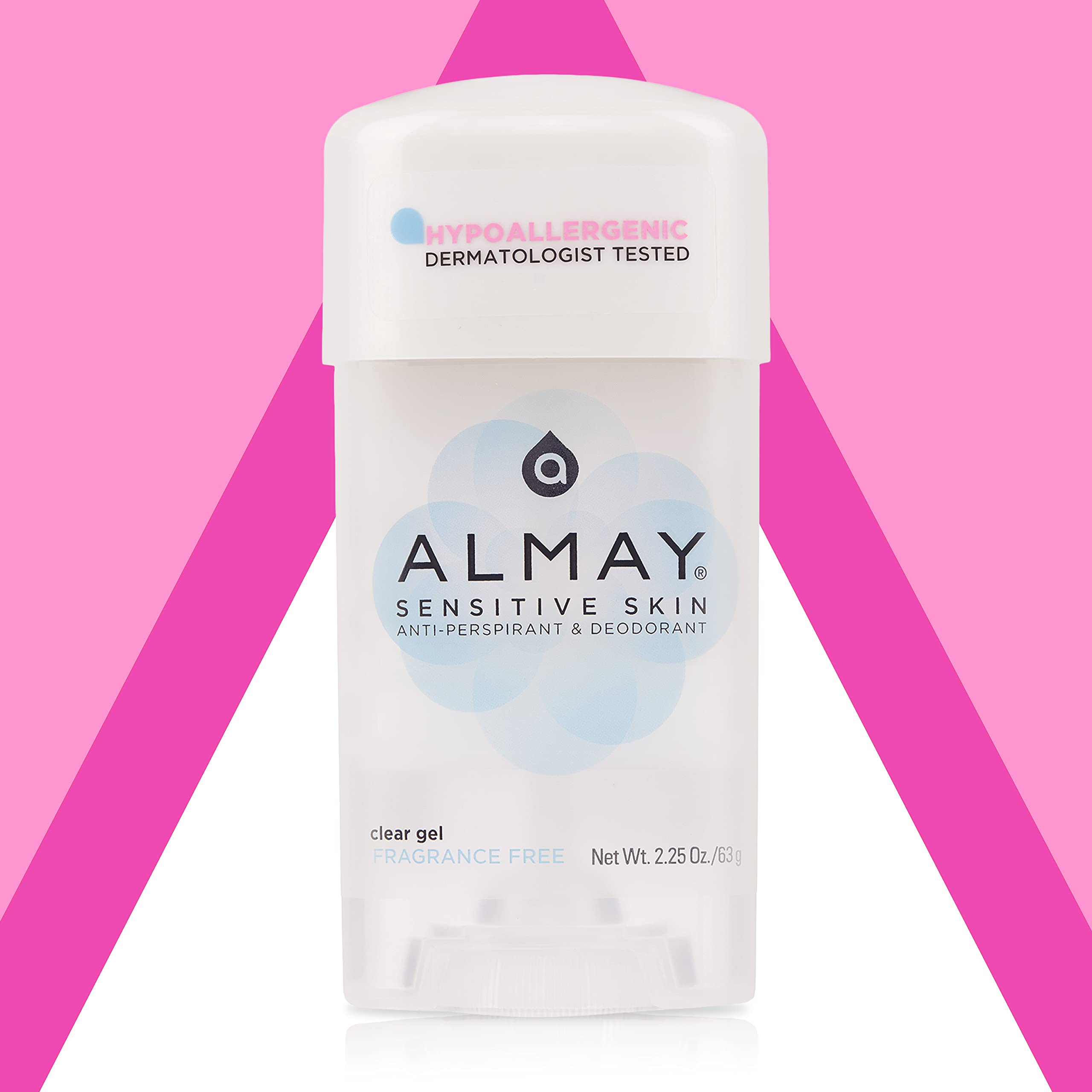 Foto 6 pulgar | Desodorante Almay Sensitive Skin Gel Transparente Antitranspirante 63 g- Venta Internacional