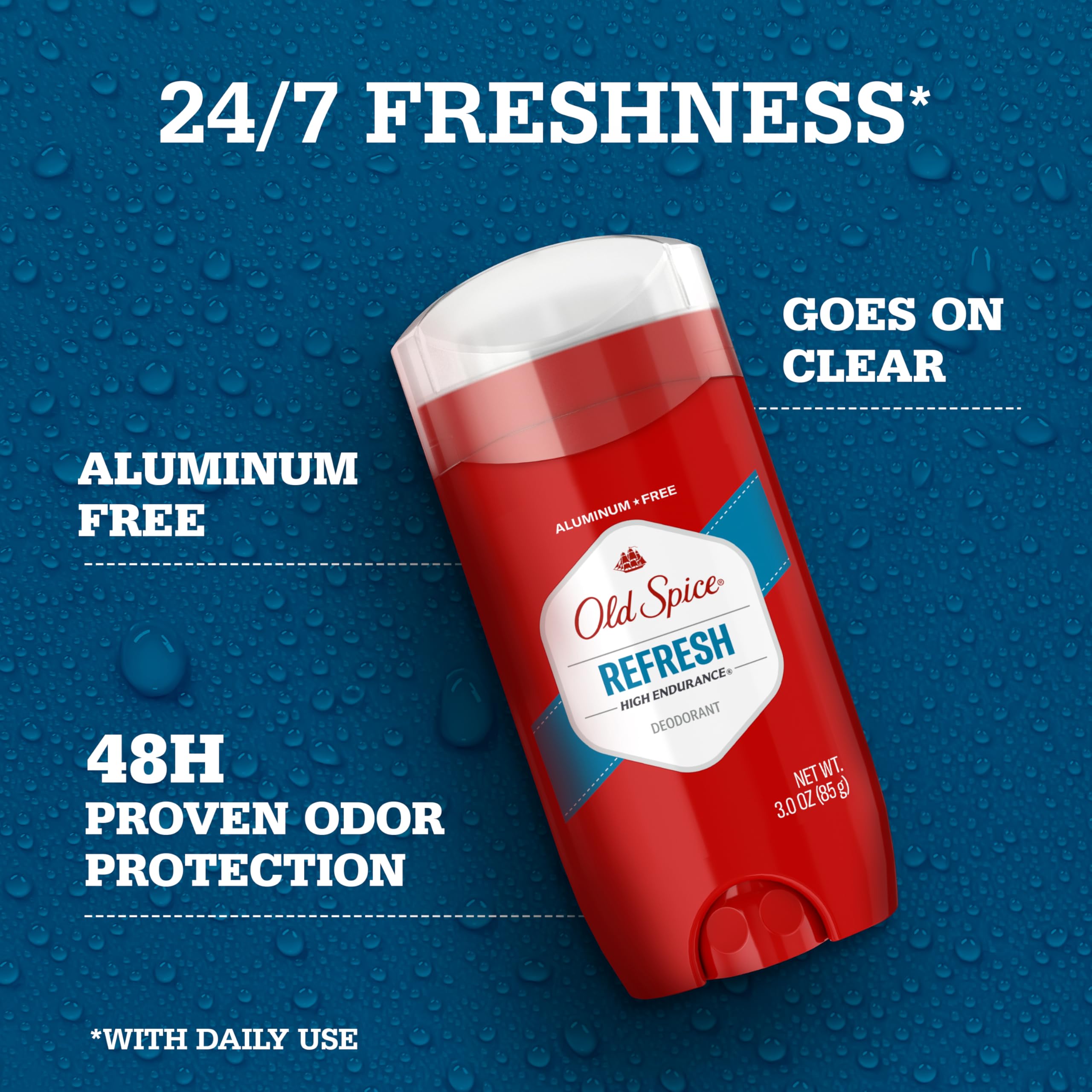 Foto 3 pulgar | Desodorante Old Spice High Endurance para Hombre 85 g 3 Piezas - Venta Internacional