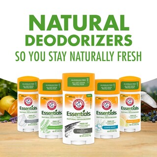 Foto 3 | Desodorante Arm & Hammer Essentials Charcoal 4 Piezas - Venta Internacional