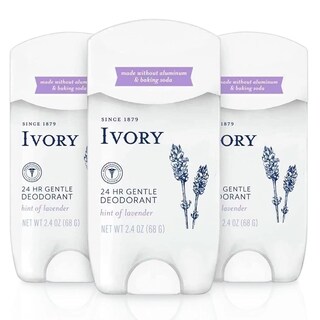 Foto 1 | Desodorante Ivory Gentle Hint Of Lavender 70 ml 3 Piezas - Venta Internacional