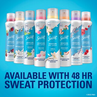 Foto 6 | Desodorante Secret Dry Spray 120 ml 3 Piezas - Venta Internacional