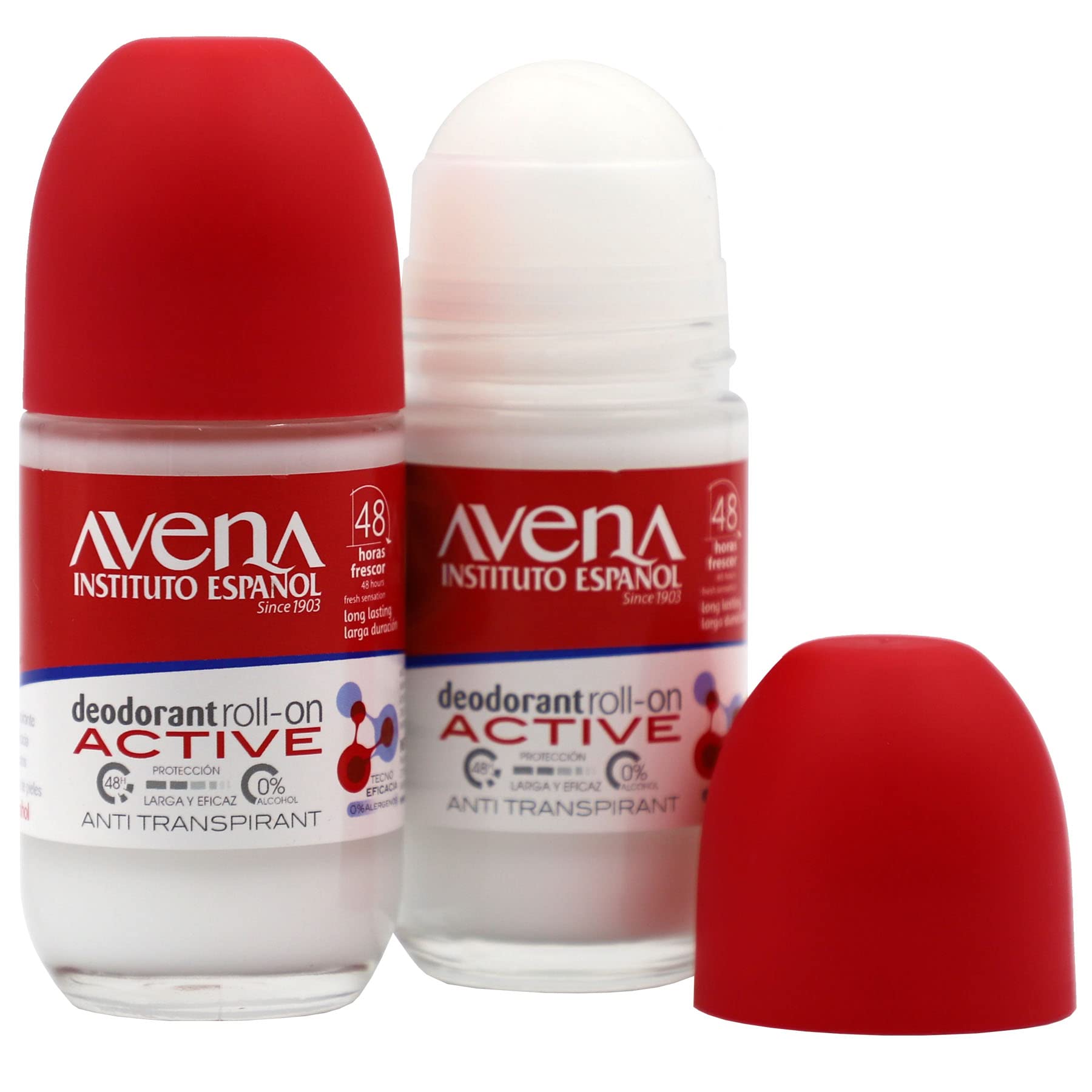 Foto 4 pulgar | Desodorante Avena Instituto Español Active 2 Piezas para Hombre-Venta Internacional