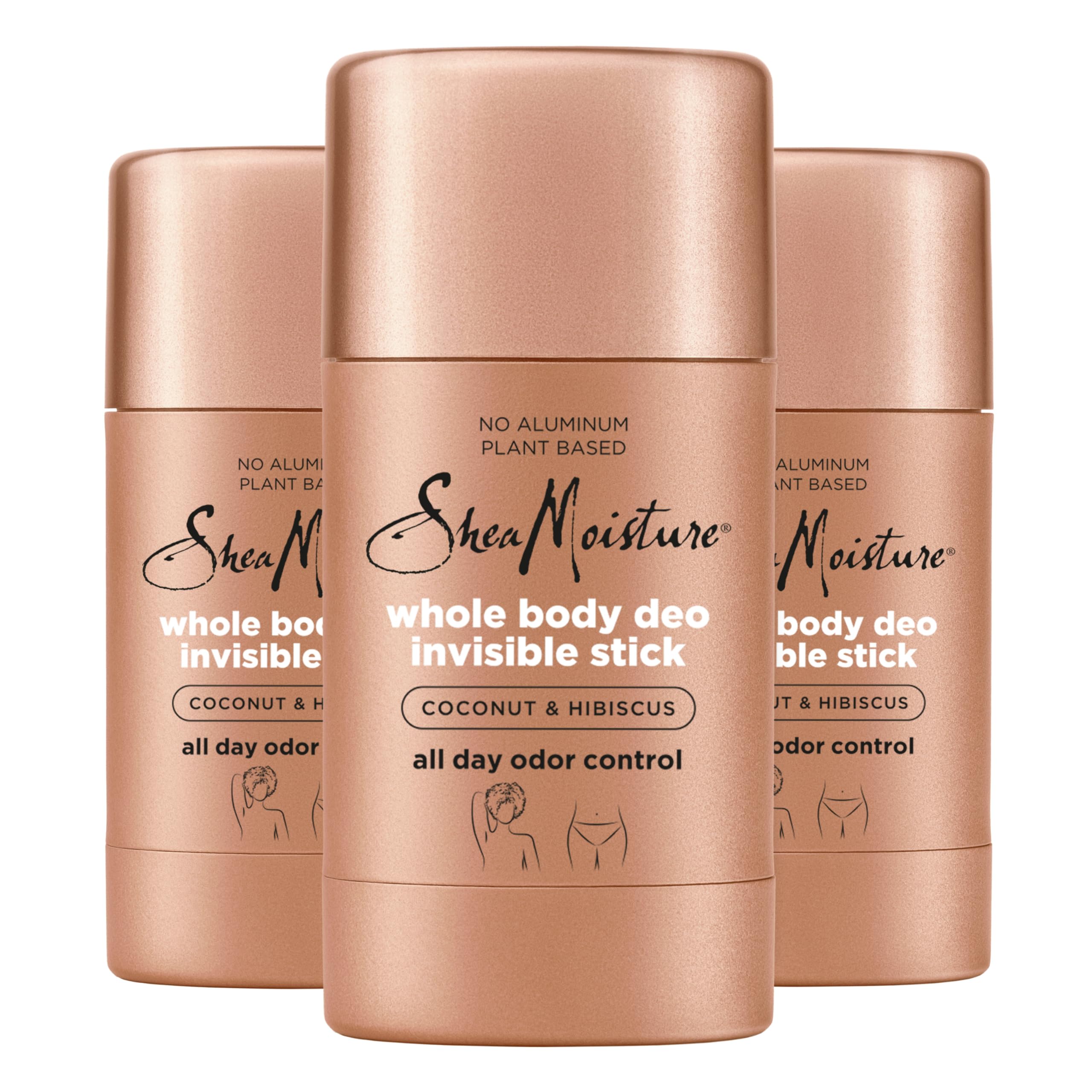 Foto 2 pulgar | Desodorante Sheamoisture Invisible Stick de Coco e Hibisco 75 Ml X3 - Venta Internacional