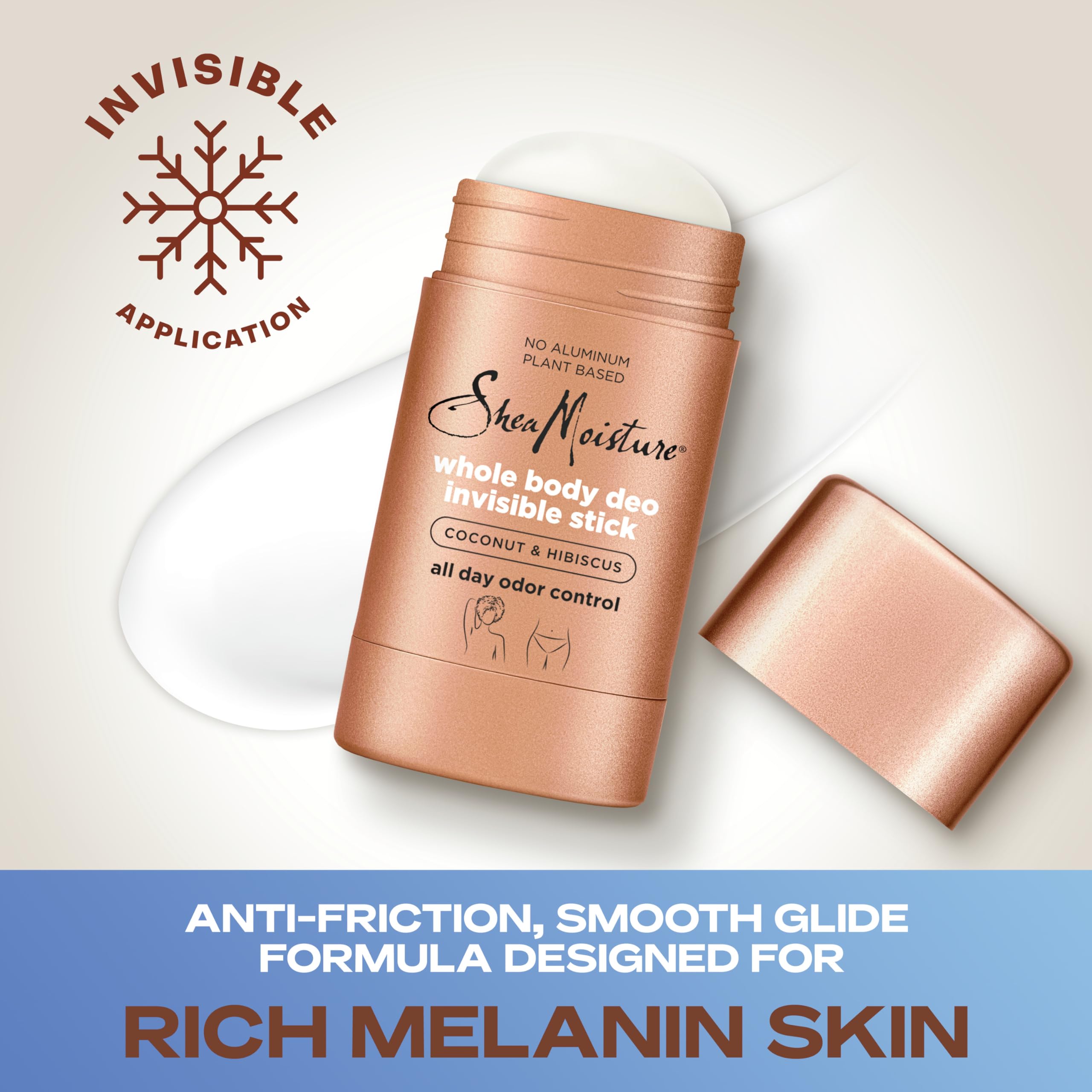 Foto 5 pulgar | Desodorante Sheamoisture Invisible Stick de Coco e Hibisco 75 Ml X3 - Venta Internacional