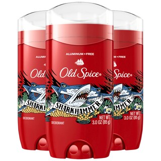 Foto 1 | Desodorante Old Spice Sharkhammer Sin Aluminio 90 Ml Paquete de 3 - Venta Internacional