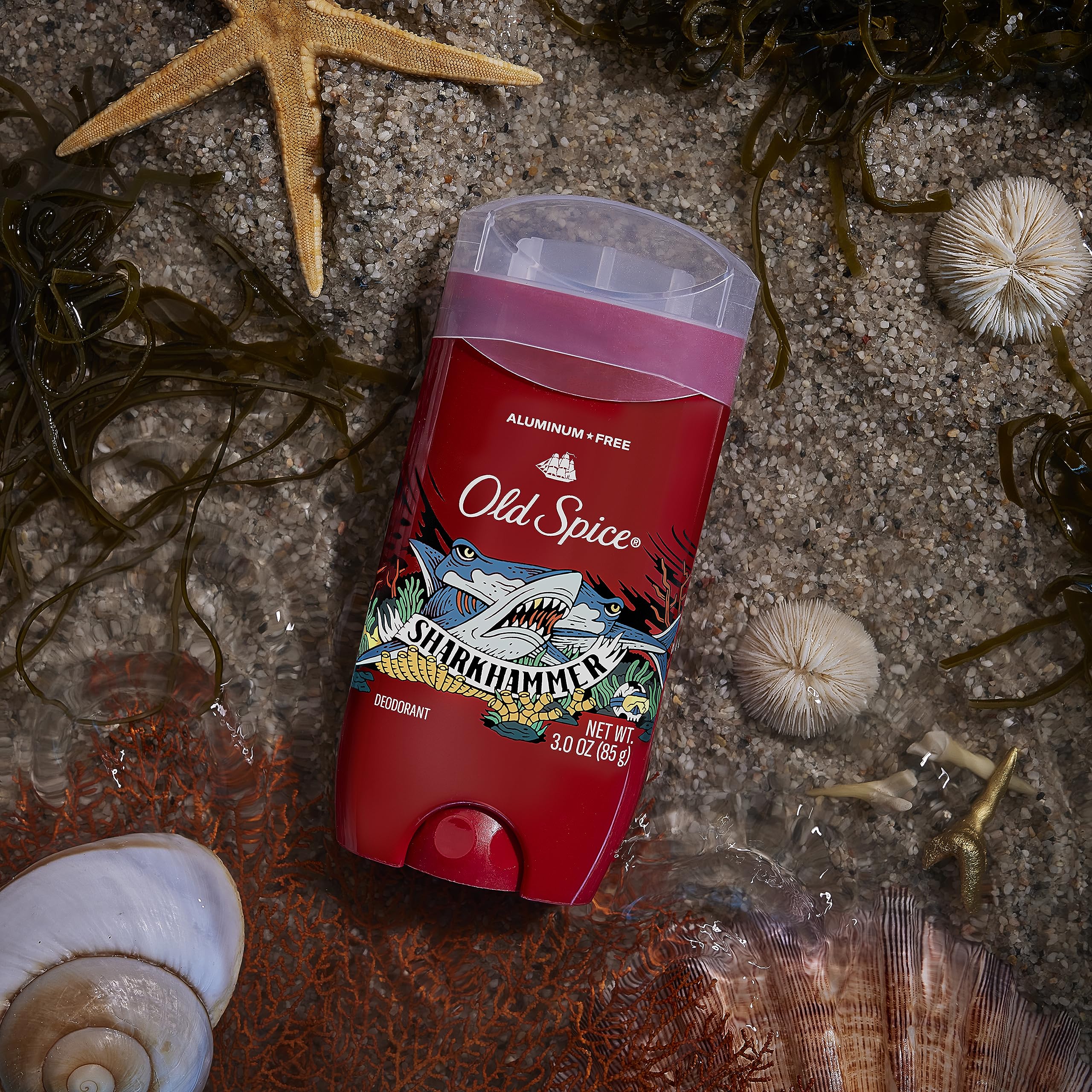 Foto 3 pulgar | Desodorante Old Spice Sharkhammer Sin Aluminio 90 Ml Paquete de 3 - Venta Internacional