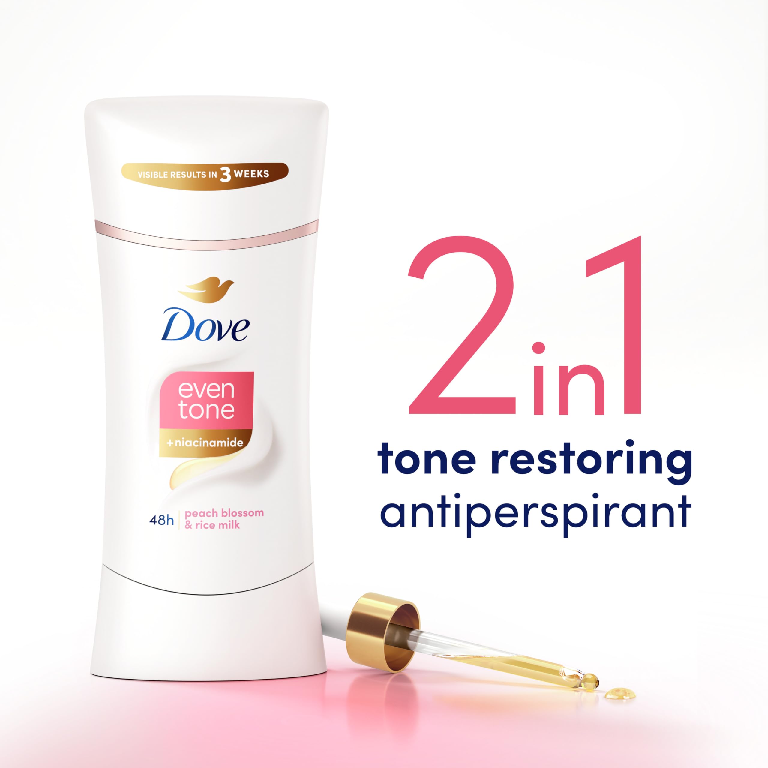 Foto 3 pulgar | Desodorante Antitranspirante en Barra Dove Even Tone 75 ml 3 Piezas - Venta Internacional