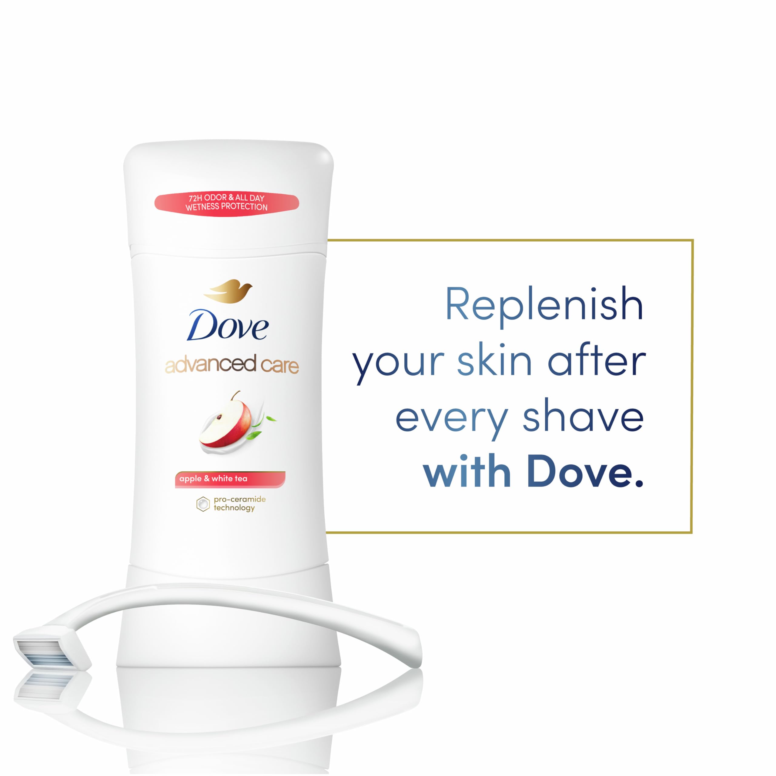 Foto 3 pulgar | Desodorante Antitranspirante en Barra Dove Advanced Care 74 g - Venta Internacional