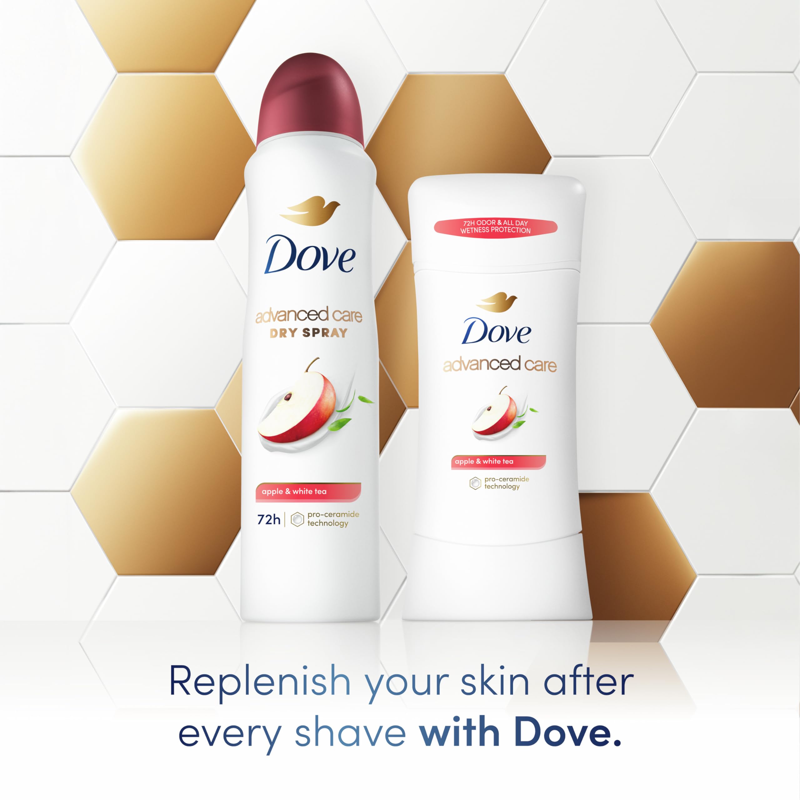 Foto 4 | Desodorante Antitranspirante en Barra Dove Advanced Care 74 g - Venta Internacional