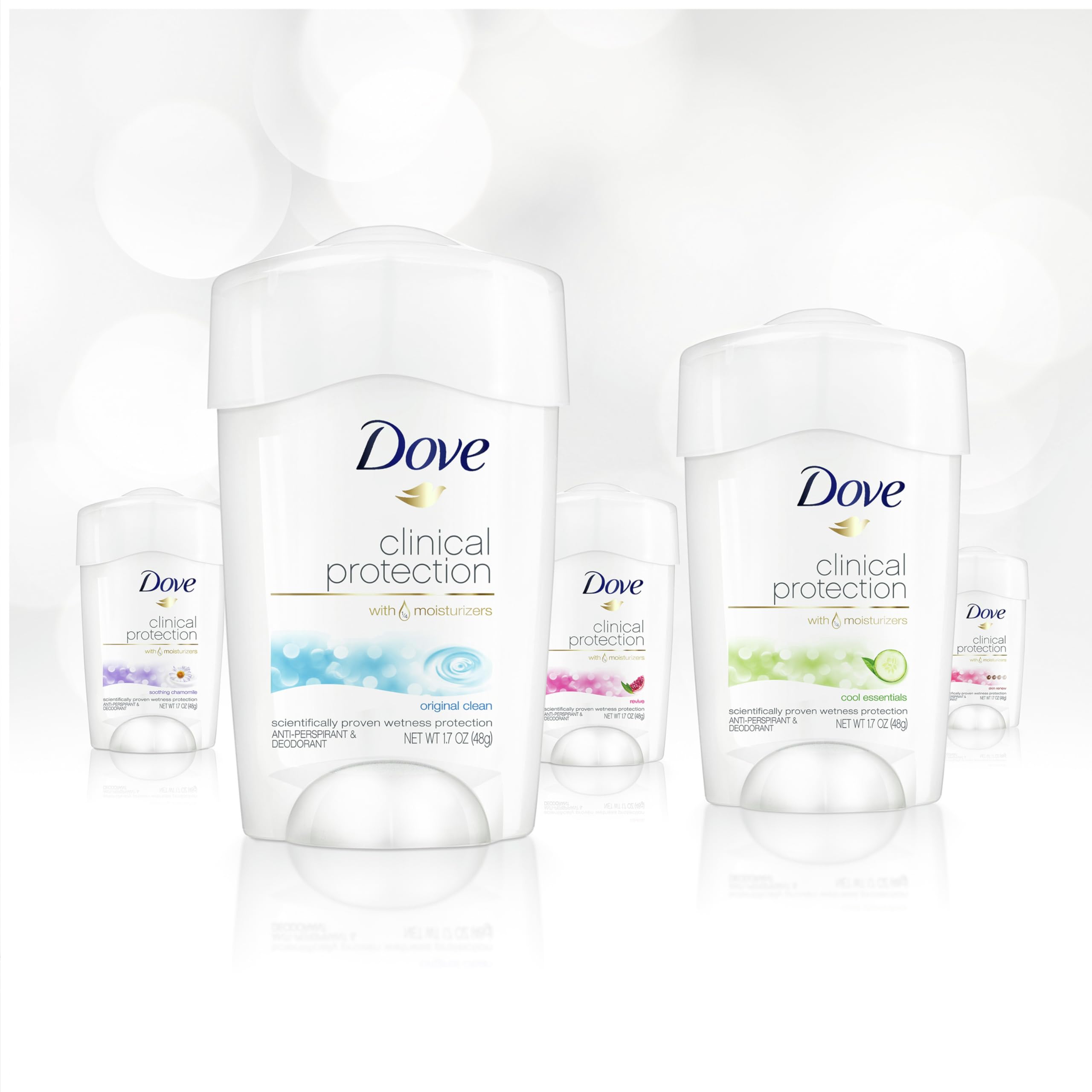 Foto 6 pulgar | Desodorante en Barra Dove Clinical Protection 3 Piezas-Venta Internacional