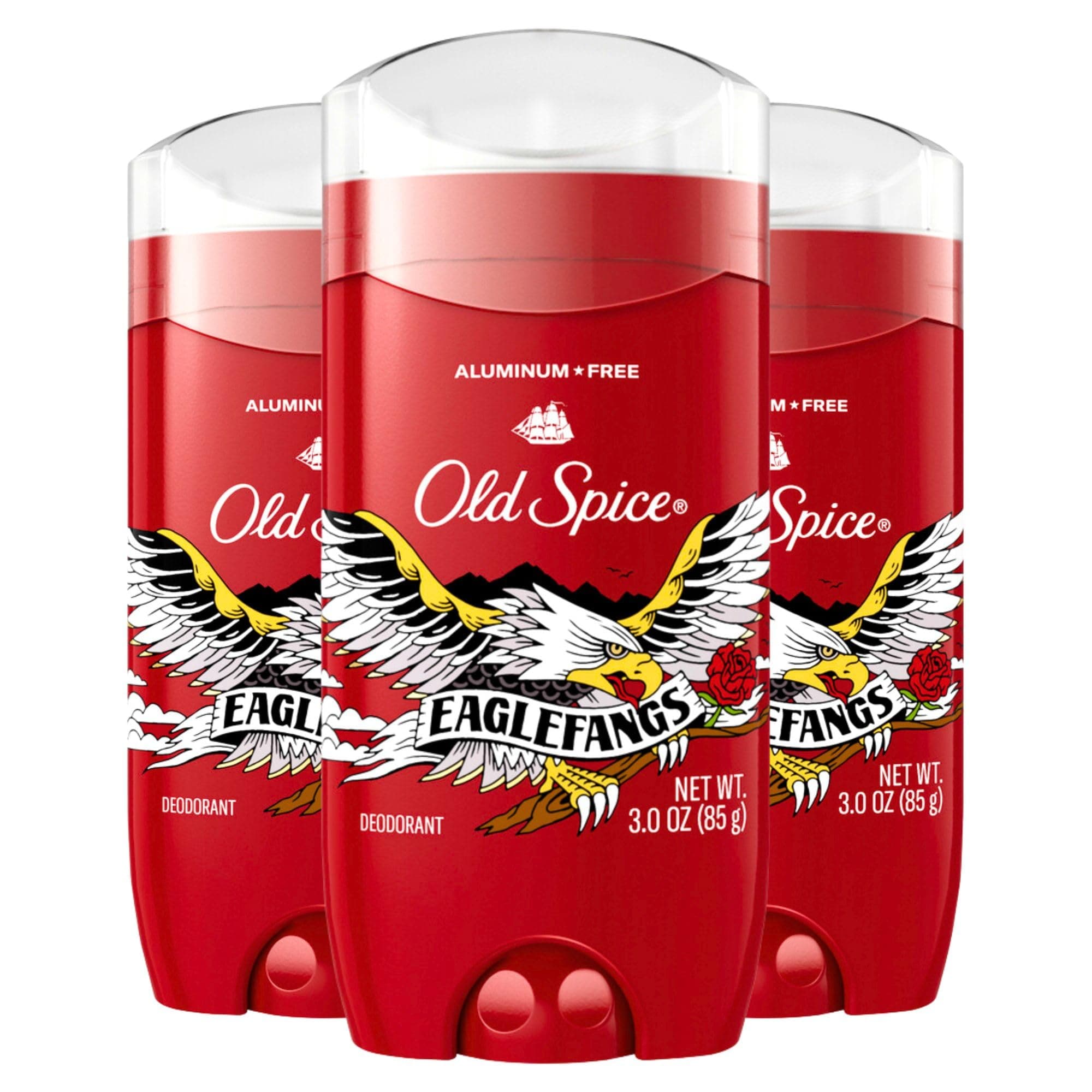 Desodorante Old Spice Eaglefangs sin Aluminio 3 Piezas de 85 g C/U - Venta Internacional $816