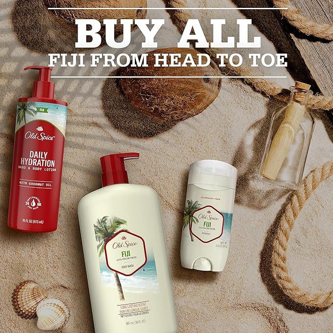 Foto 6 | Desodorante Corporal Old Spice Fiji 24/7 contra Olores 3 Piezas de 122 ml C/U - Venta Internacional