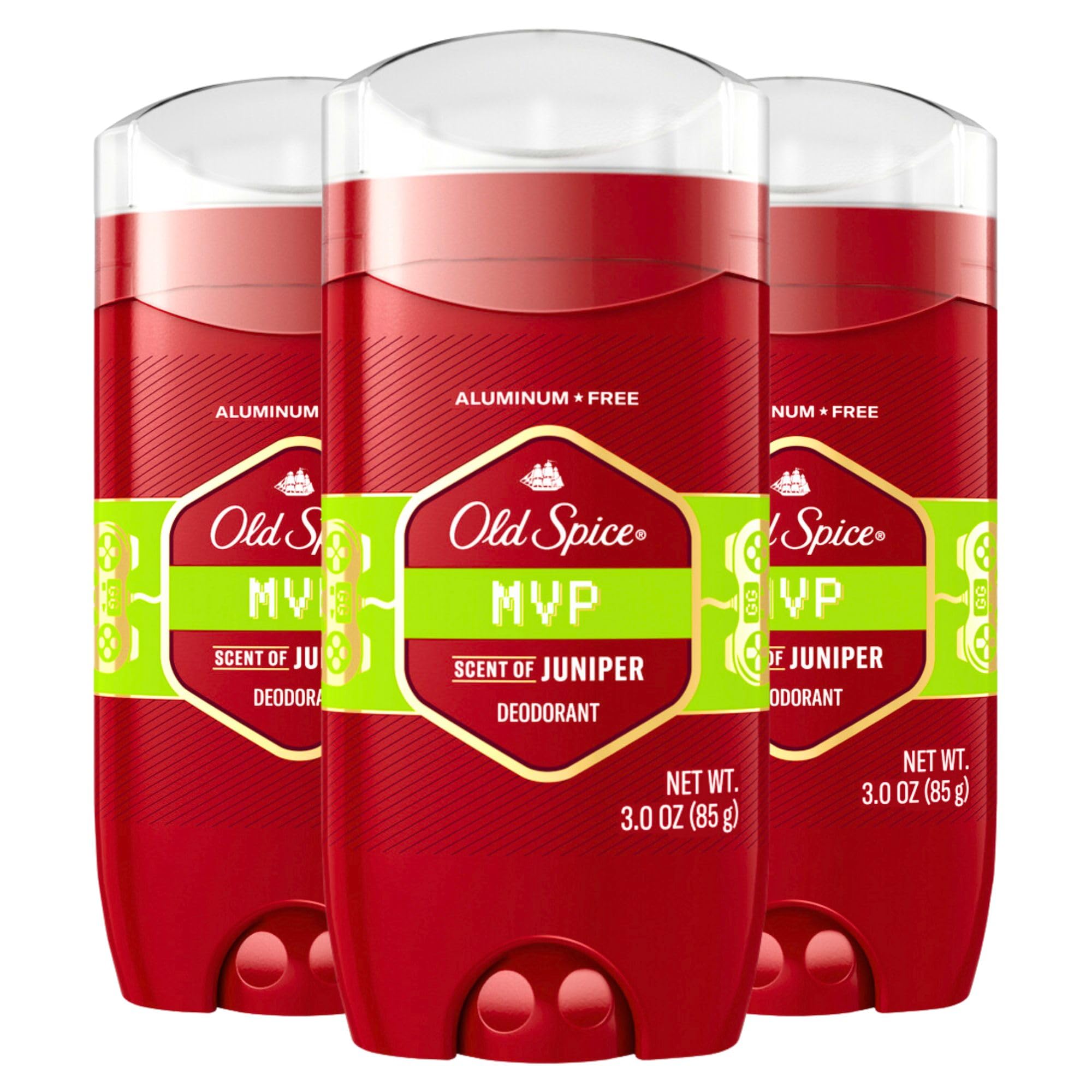 Foto 2 pulgar | Desodorante Old Spice MVP sin Aluminio para Hombre 3 Piezas de 85 g C/U - Venta Internacional