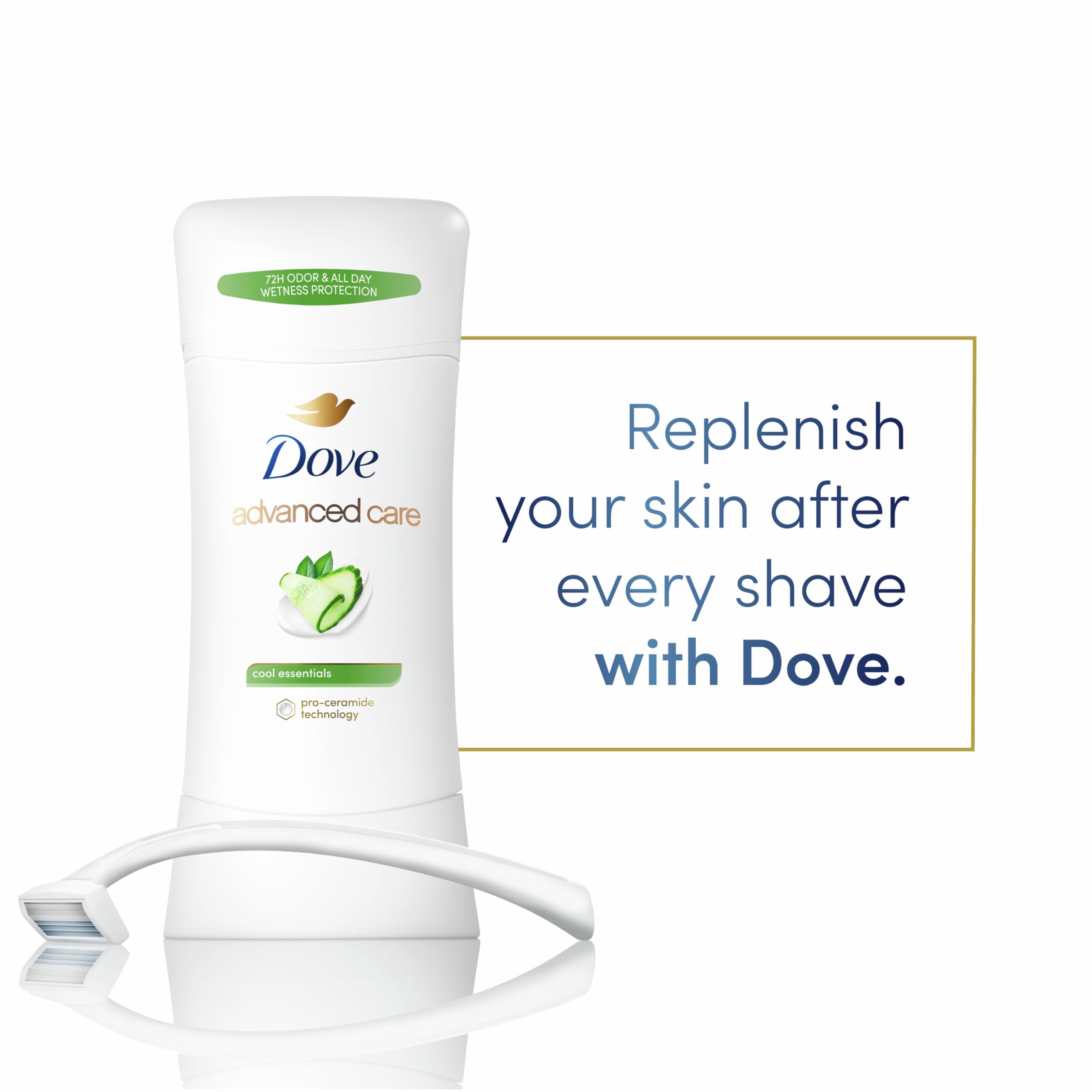 Foto 3 pulgar | Desodorante Dove Advanced Care de 4 Piezas-Venta Internacional