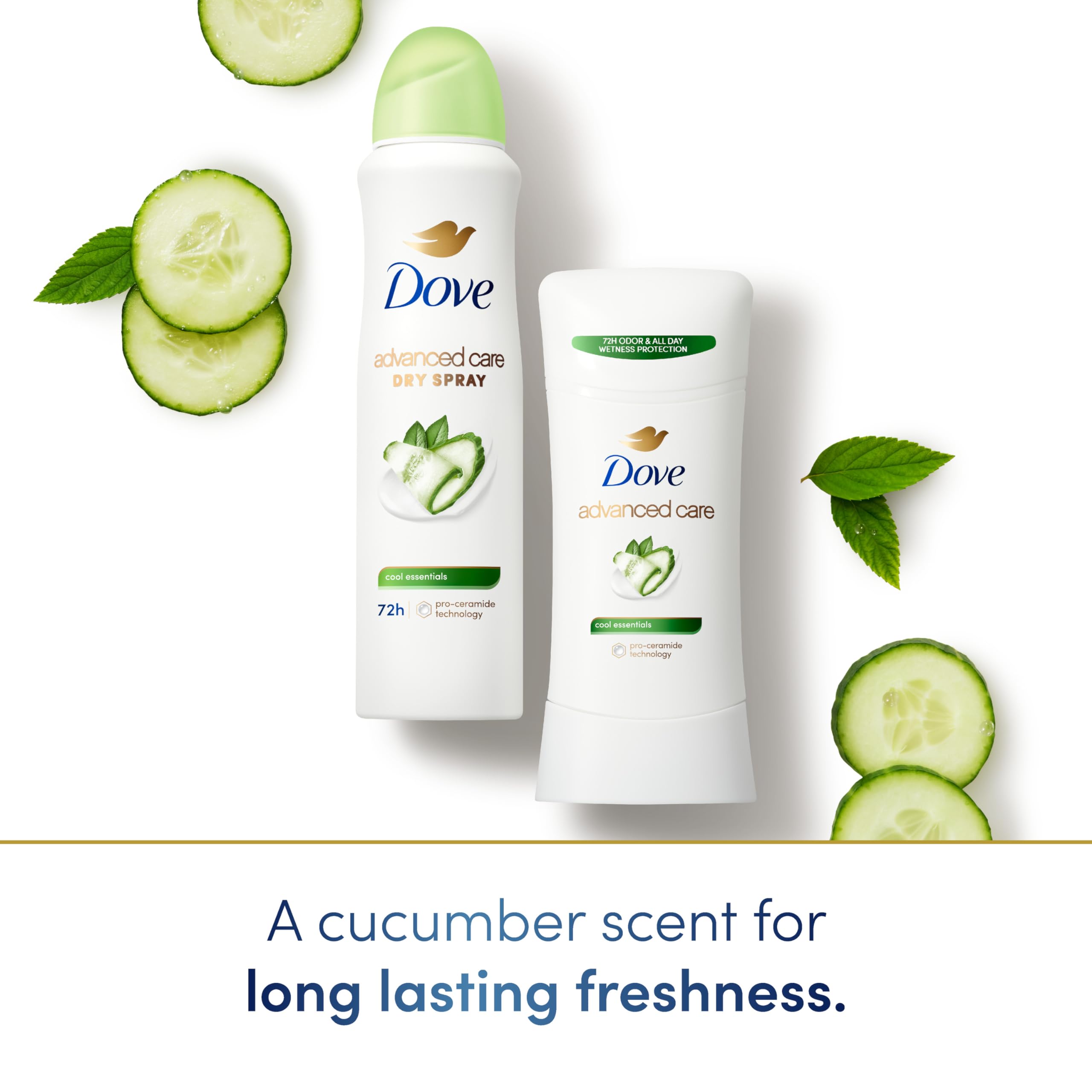 Foto 5 | Desodorante Dove Advanced Care de 4 Piezas-Venta Internacional