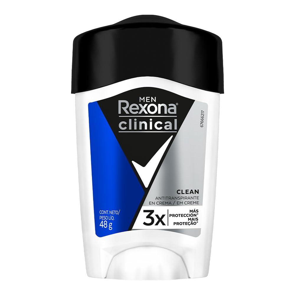 Foto 2 pulgar | Desodorante en Barra Rexona Clinical Clean de 48 g-Venta Internacional