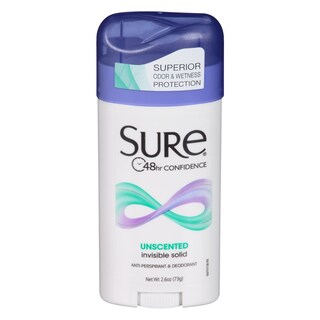 Foto 2 | Desodorante Antitranspirante Sure Solid sin Olor 6 Piezas de 73 g C/U - Venta Internacional