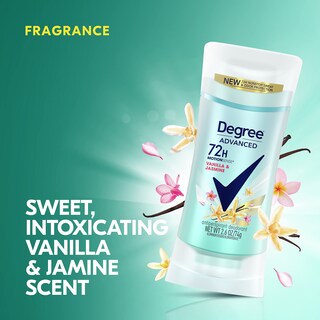 Foto 2 | Desodorante Degree Advanced Vanilla & Jasmine de 4 Piezas-Venta Internacional