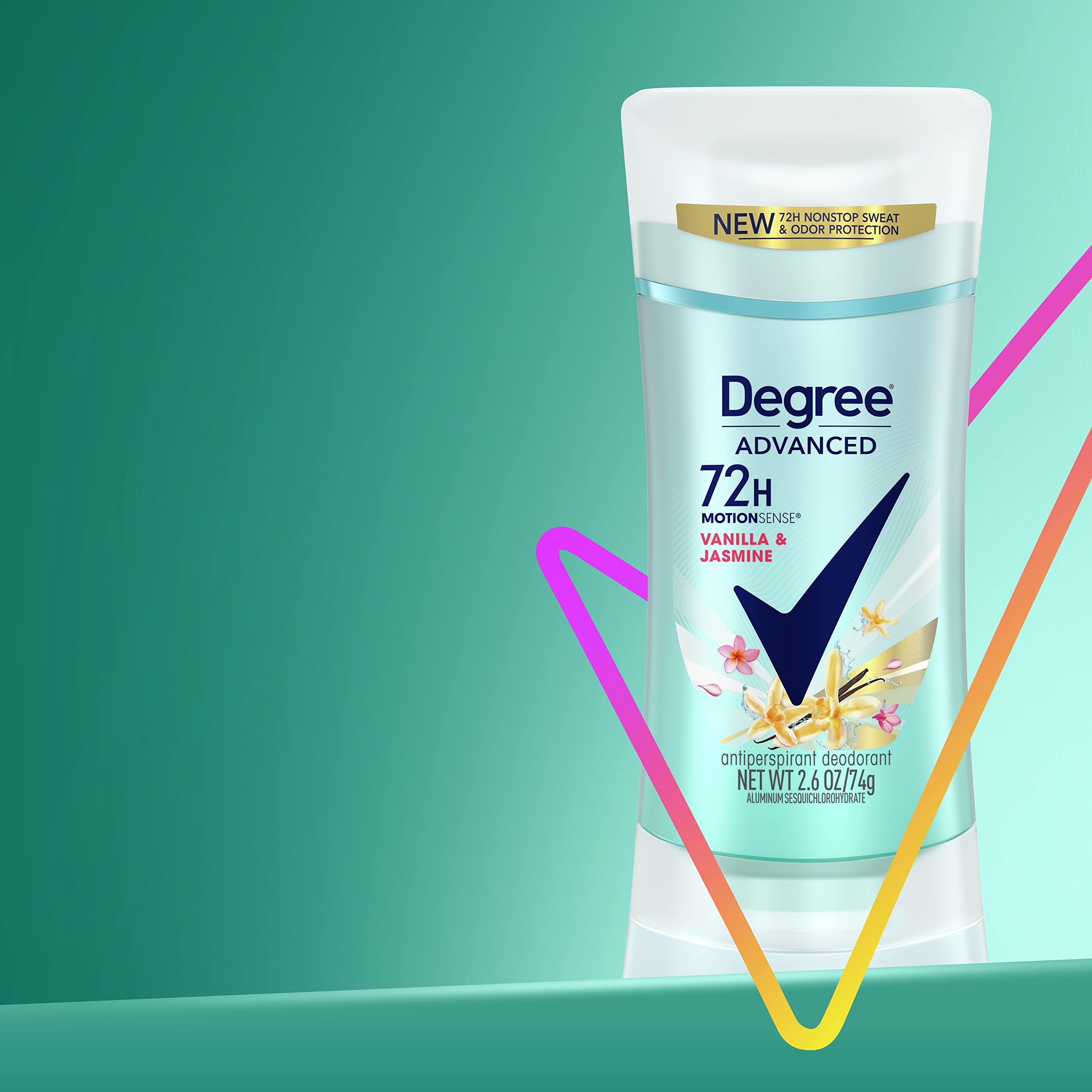 Foto 8 pulgar | Desodorante Degree Advanced Vanilla & Jasmine de 4 Piezas-Venta Internacional