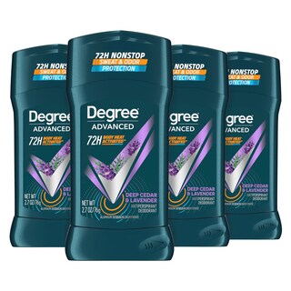 Foto 1 | Desodorante Antitranspirante en Barra para Hombre Cedro Profundo 4 Piezas de 2.7 Oz C/U - Venta Internacional