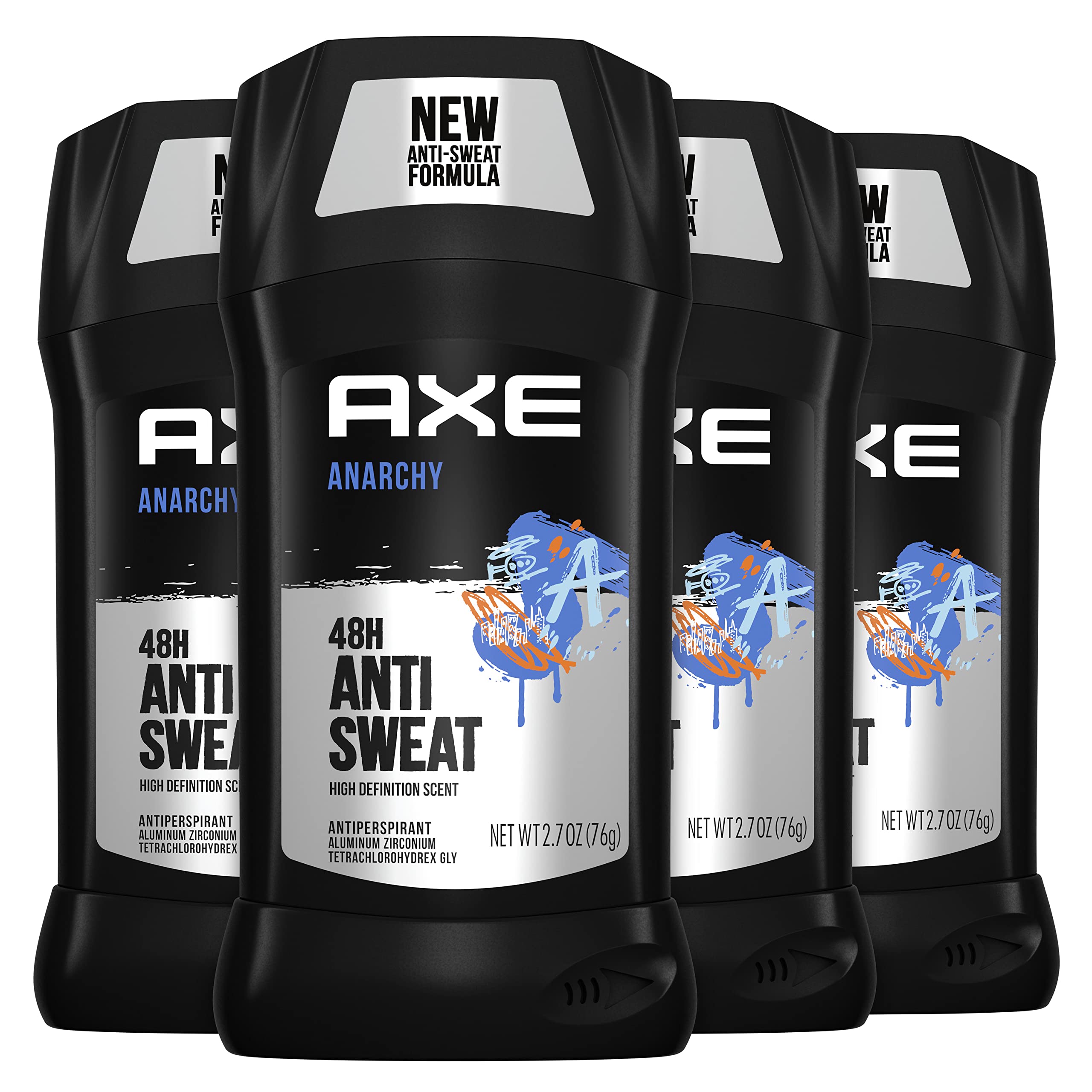 Foto 1 | Desodorante Axe Anarchy de 4 Piezas-Venta Internacional