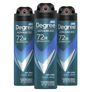 Foto 1 | Desodorante Degree Advanced Cool Rush de 3 Piezas-Venta Internacional