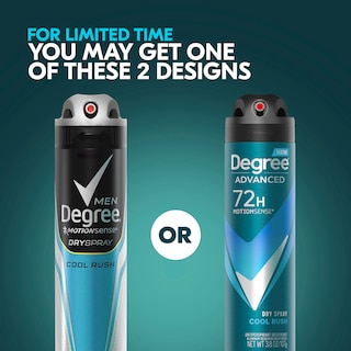 Foto 4 | Desodorante Degree Advanced Cool Rush de 3 Piezas-Venta Internacional