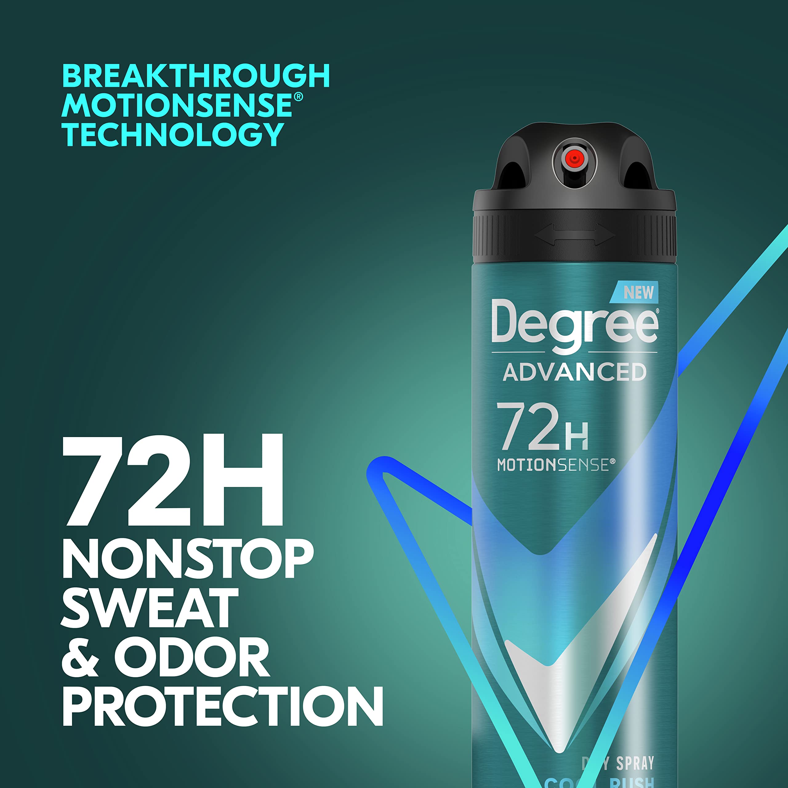 Foto 8 pulgar | Desodorante Degree Advanced Cool Rush de 3 Piezas-Venta Internacional