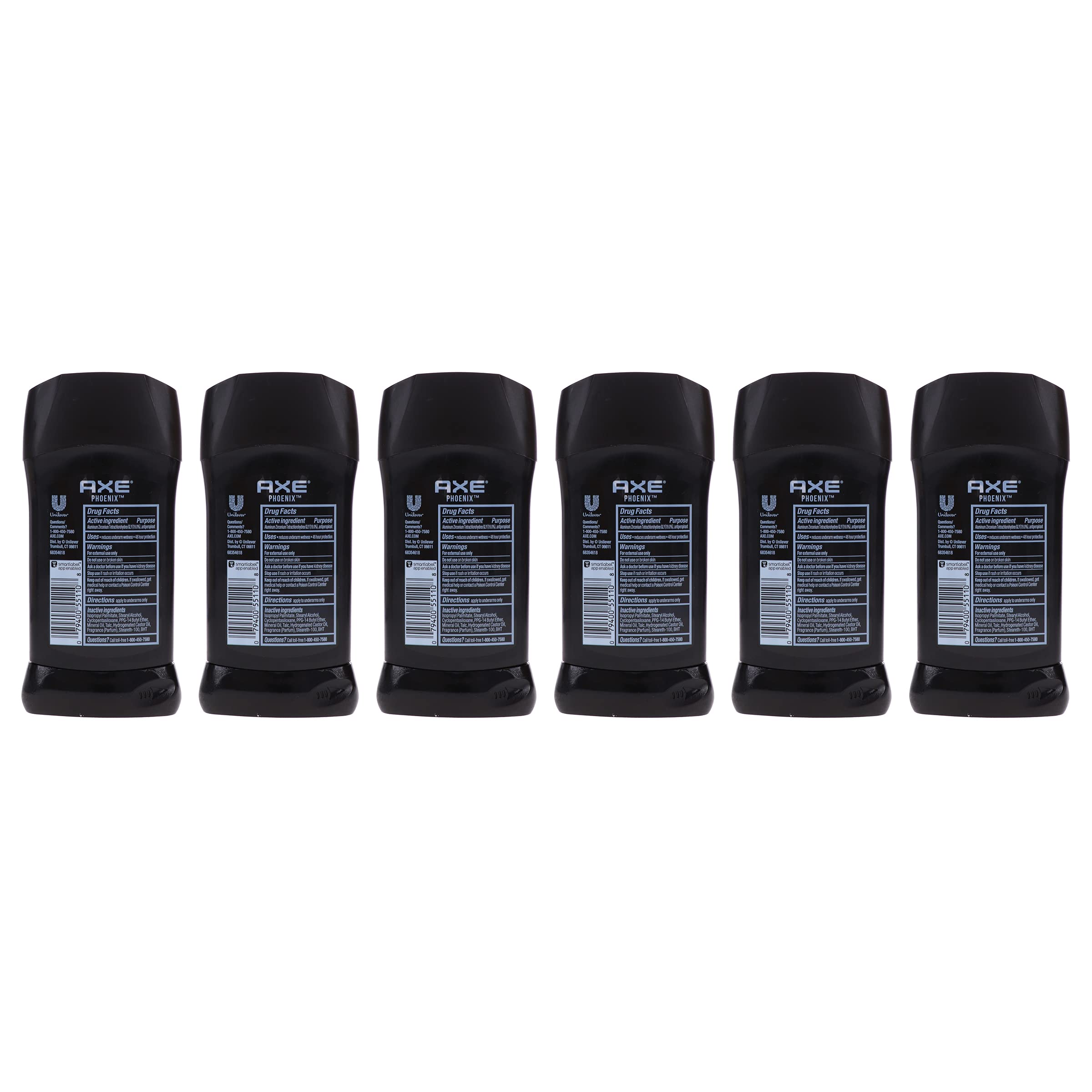 Foto 5 pulgar | Desodorante en Barra Axe Anti Sweat de 6 Piezas-Venta Internacional