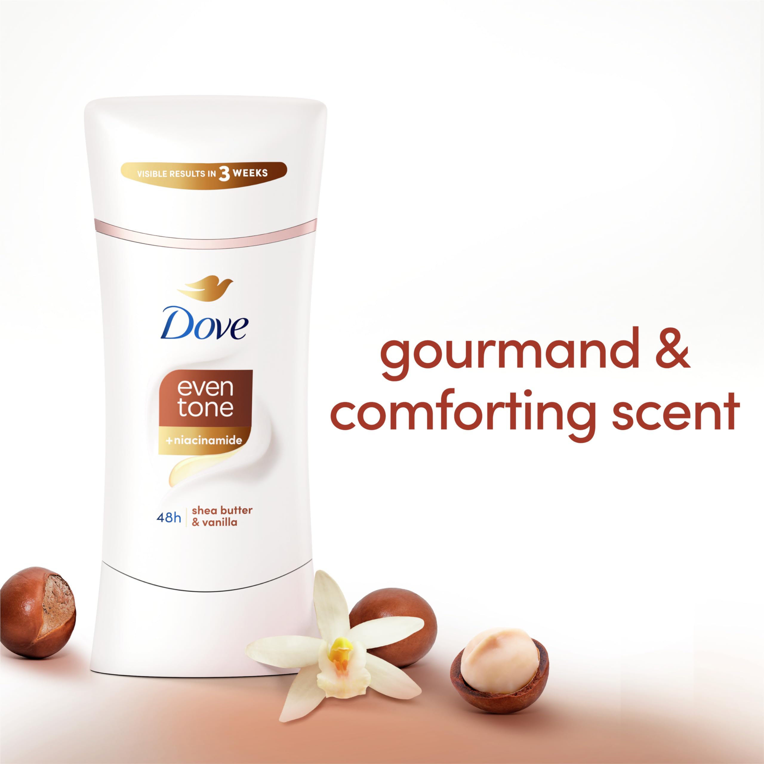 Foto 3 pulgar | Desodorante Dove Even Tone Shea Butter & Vanilla 3 Piezas-Venta Internacional