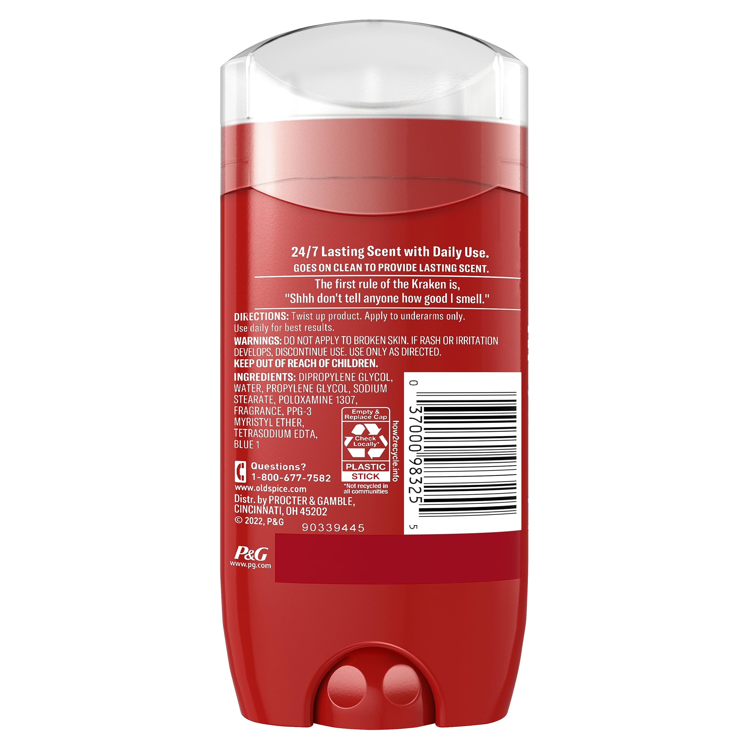 Foto 3 pulgar | Desodorante Old Spice Krakengard sin Aluminio 90 ml 3 Piezas  - Venta Internacional