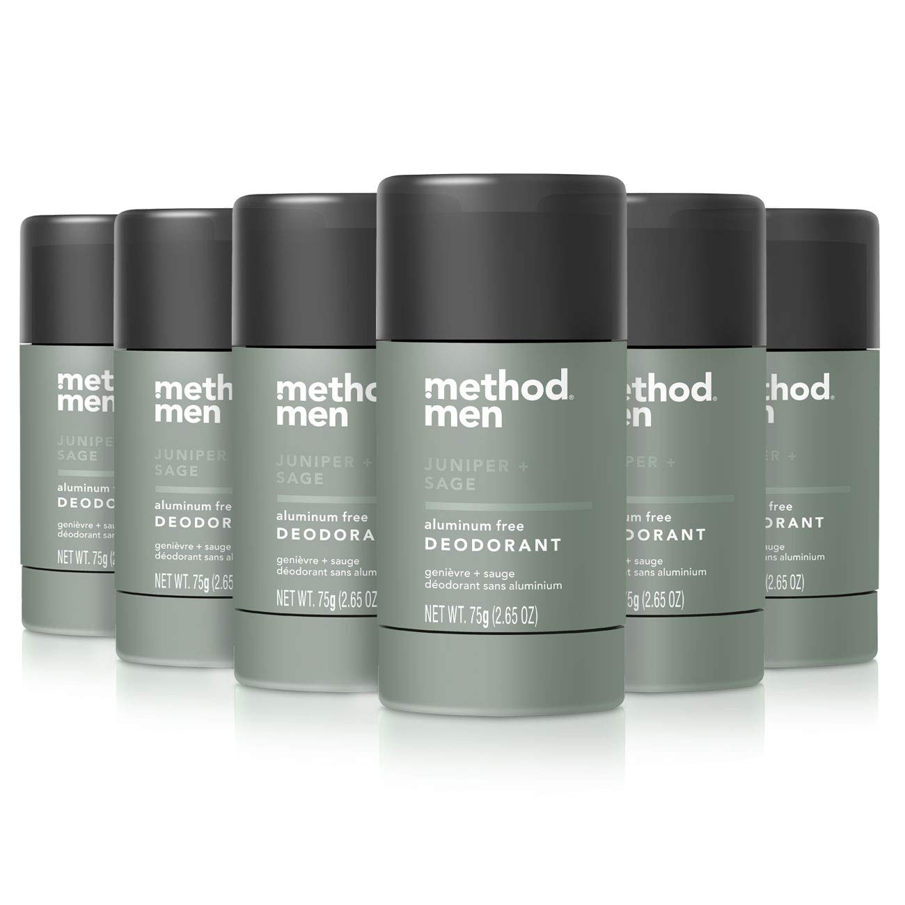 Desodorante Method Sin Aluminio 78 Ml para Hombre 6 Unidades - Venta Internacional