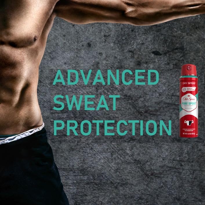 Foto 4 pulgar | Desodorante Old Spice High Endurance Men Pure Sport 125 Ml Paquete de 3 - Venta Internacional