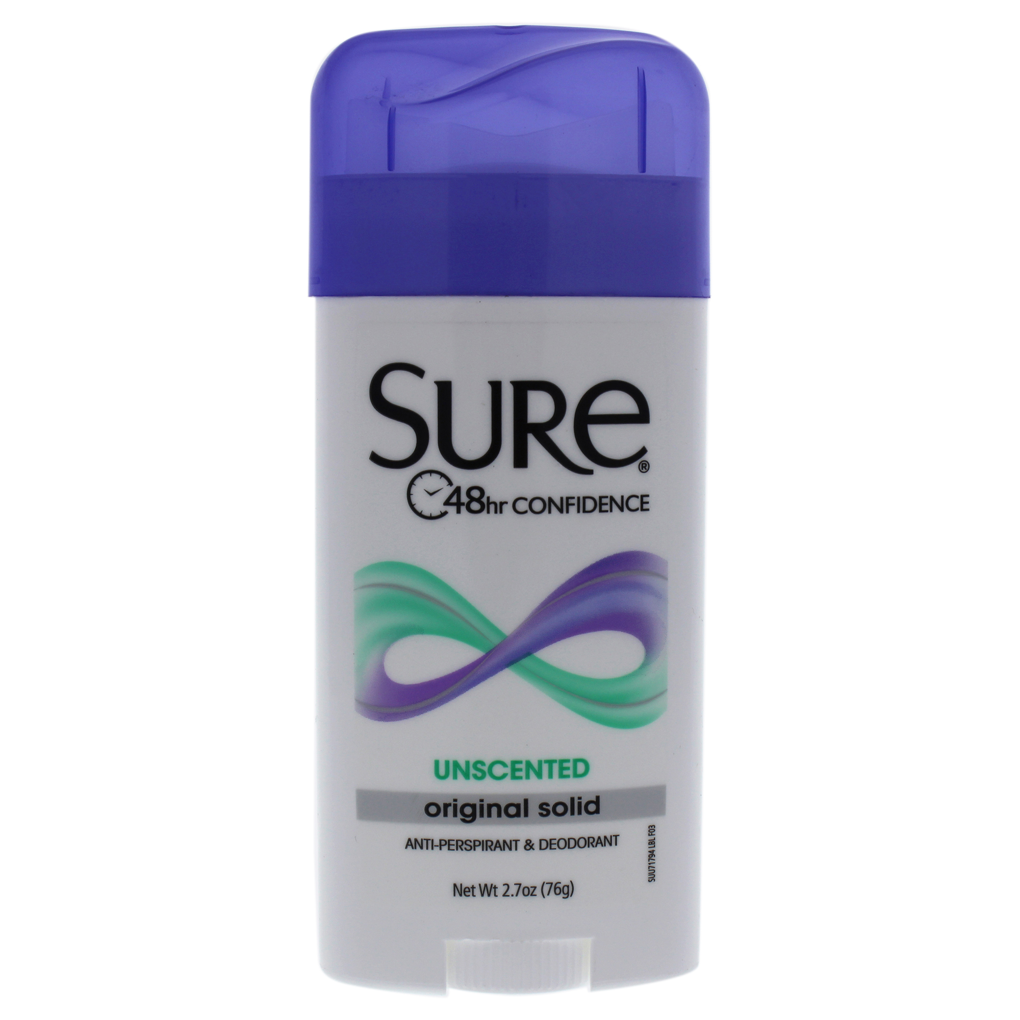 Foto 2 pulgar | Desodorante en Barra Sure Unscented de 76 g-Venta Internacional
