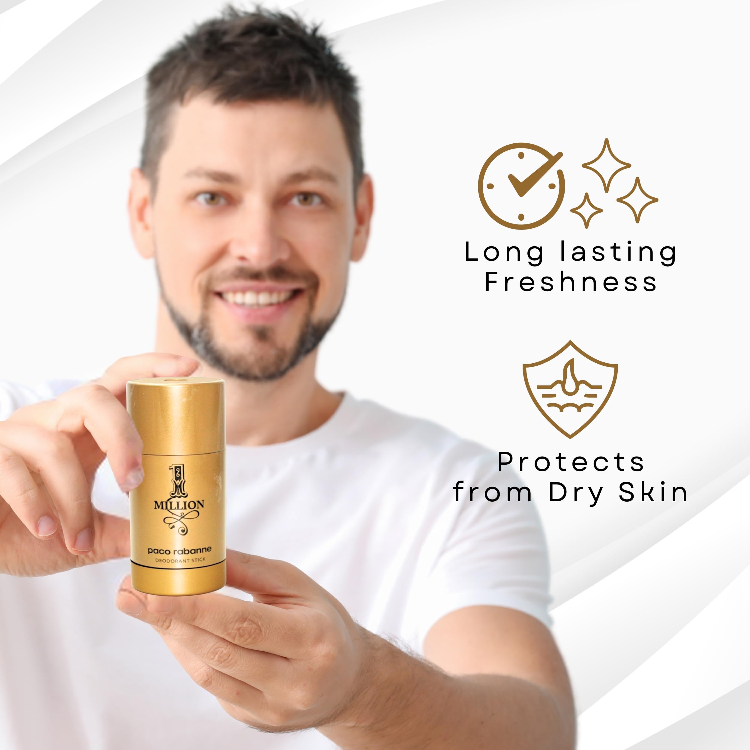 Foto 5 pulgar | Desodorante en Barra Paco Rabanne 1 Million 2.2 Oz para Hombre - Venta Internacional
