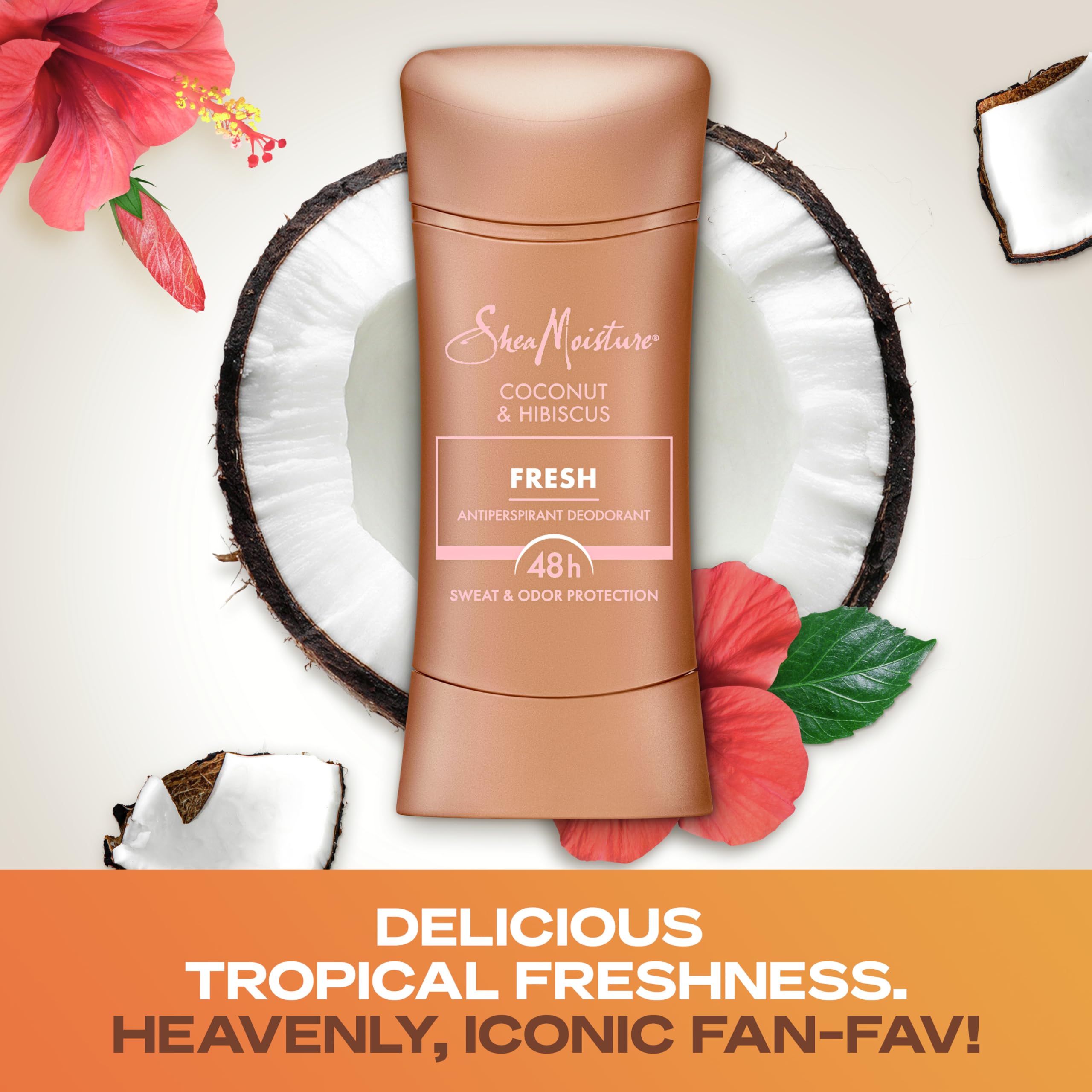 Foto 5 pulgar | Desodorante Antitranspirante en Barra Sheamoisture Fresh Coconut 2 Piezas - Venta Internacional