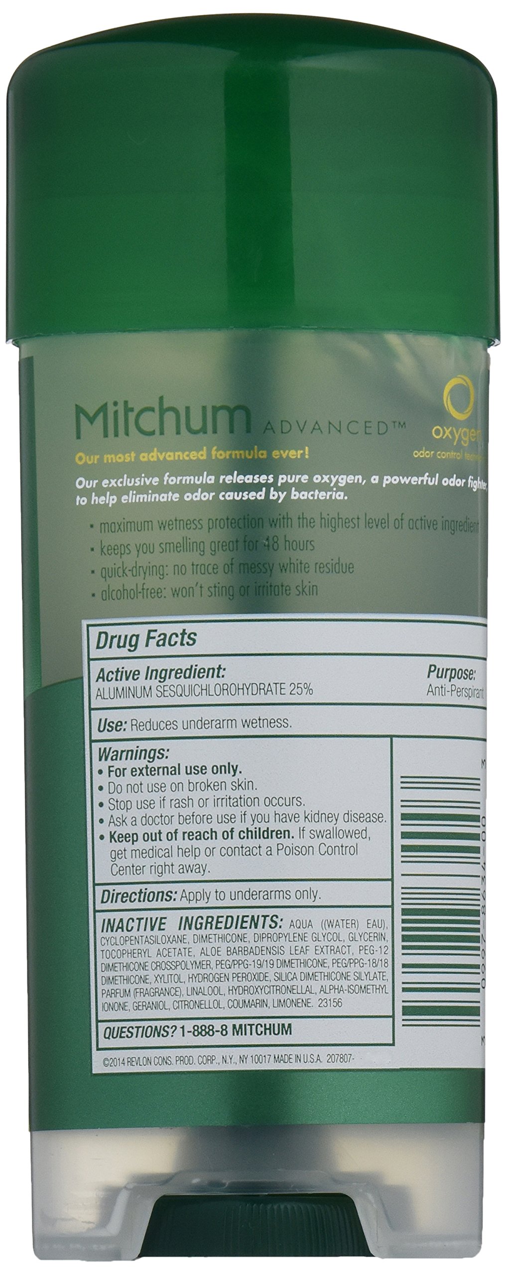 Foto 2 | Desodorante en Gel Mitchum de 96 g-Venta Internacional