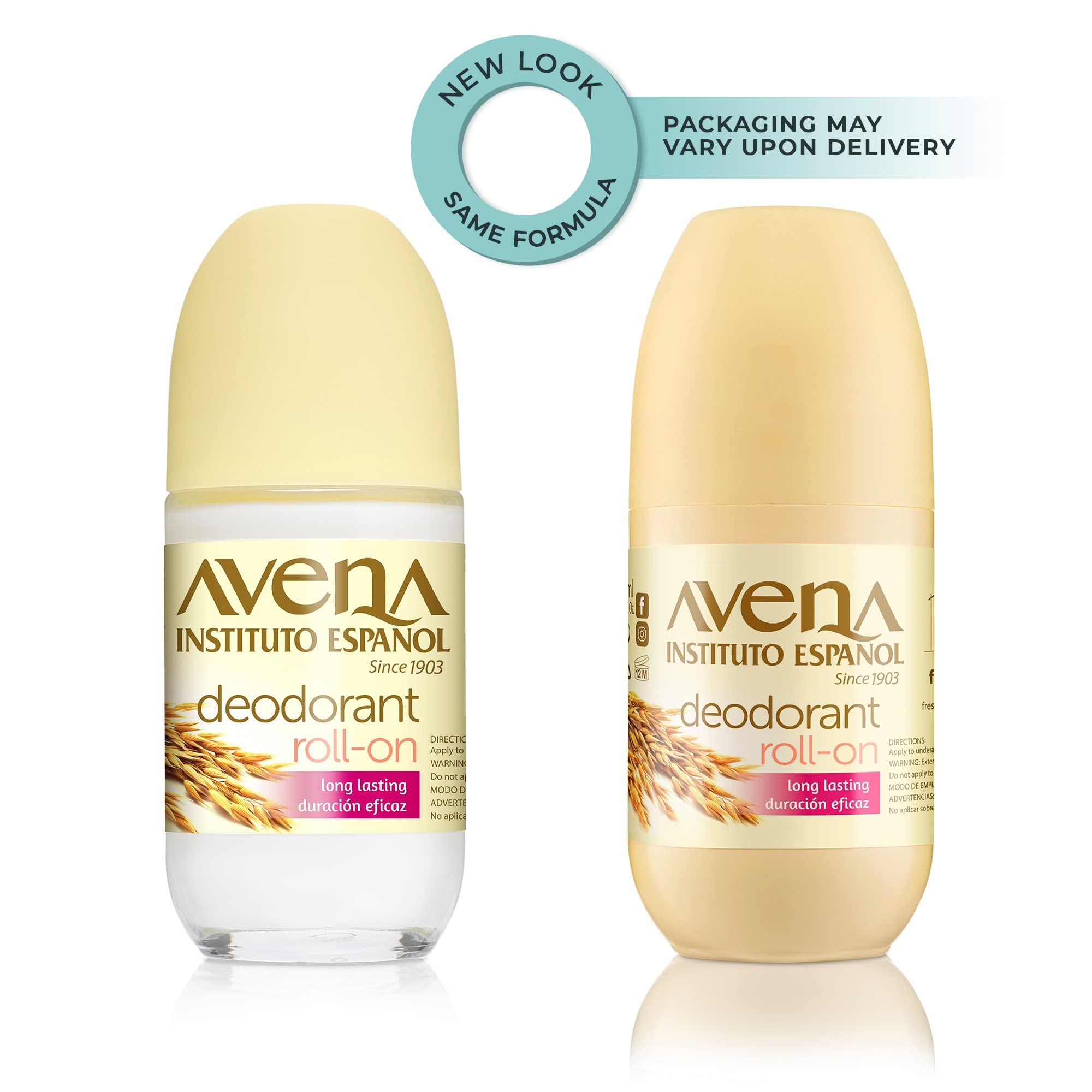Foto 3 pulgar | Desodorante Roll-On Avena Instituto Español 3 Piezas de 75 ml C/U - Venta Internacional