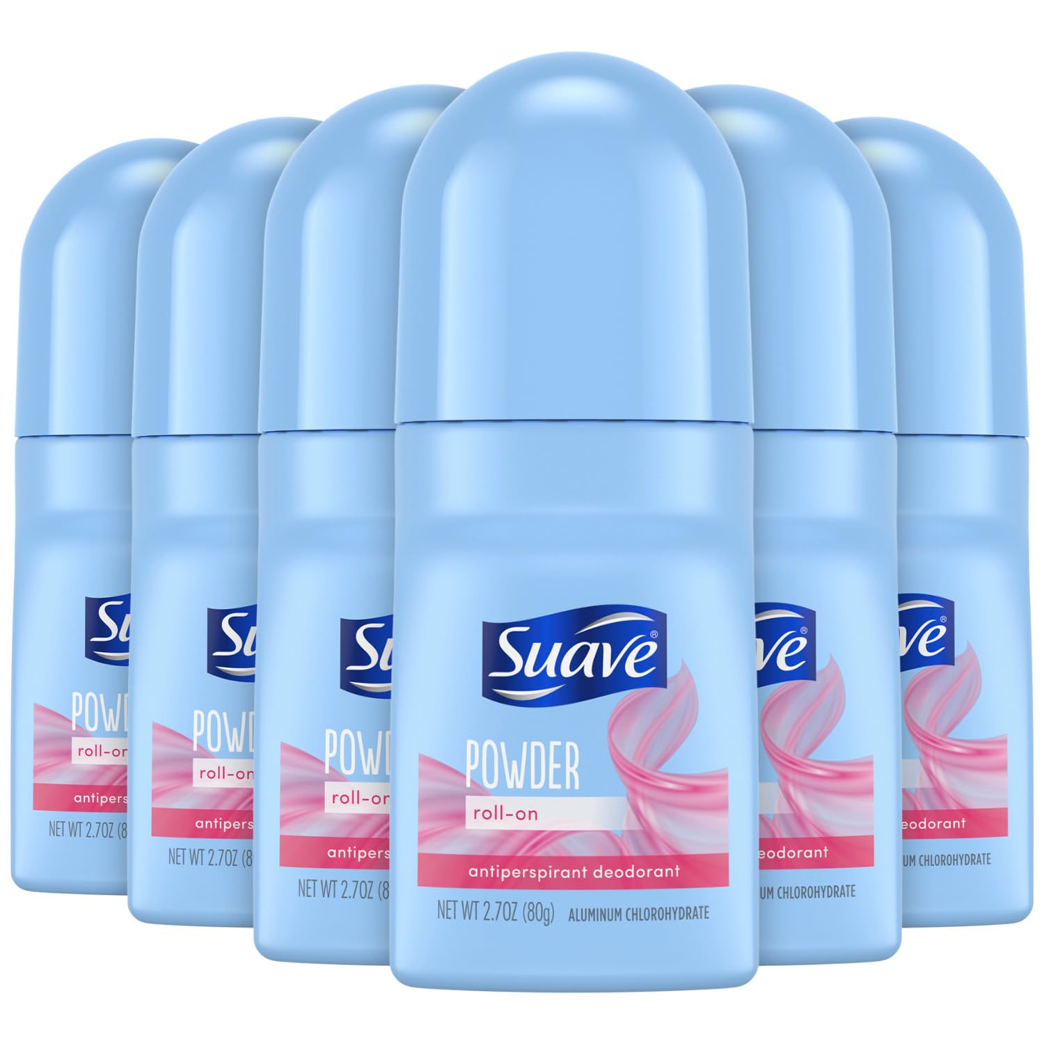 Foto 1 | Desodorante en Rollo Suave Powder Fresh Women 6 Piezas - Venta Internacional