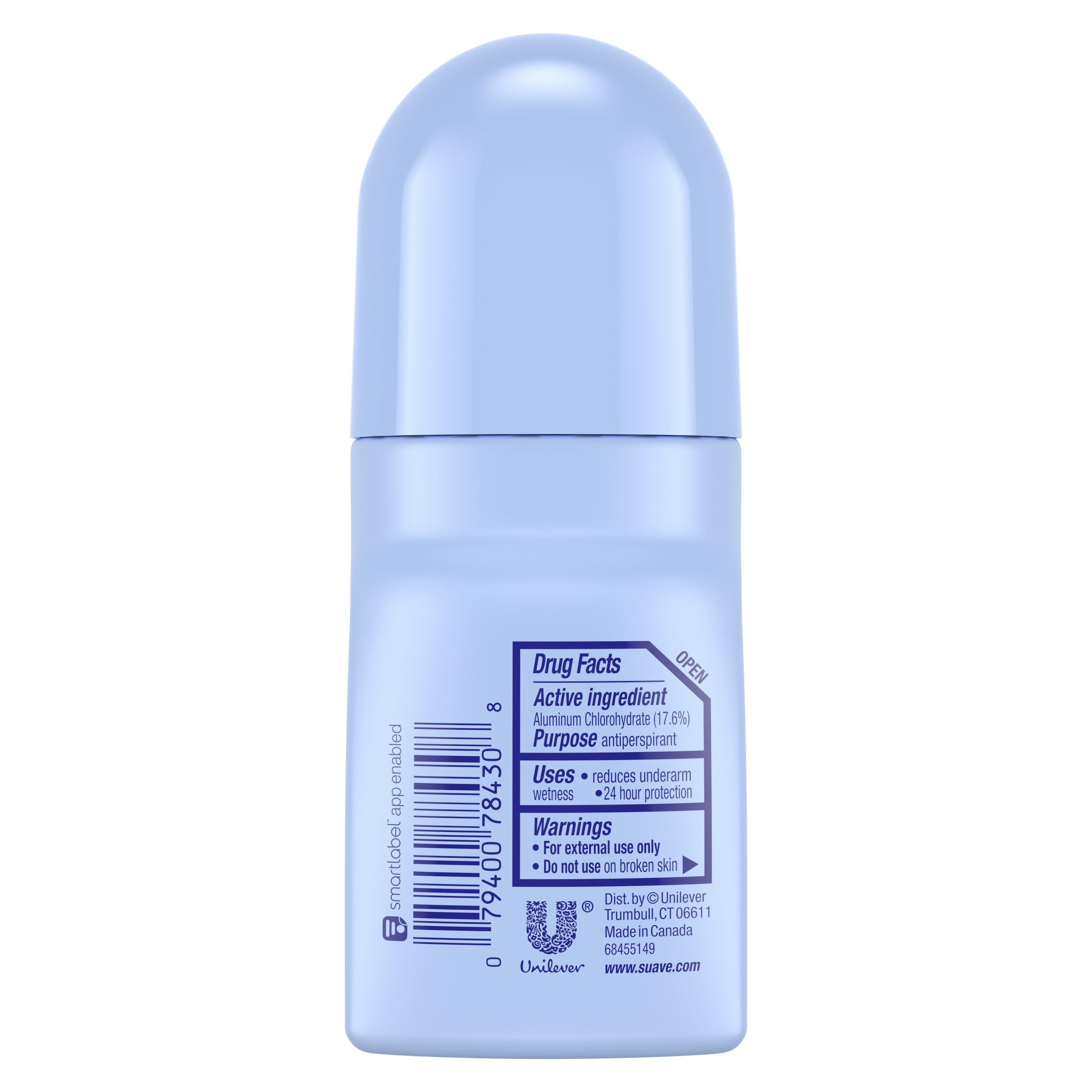 Foto 2 | Desodorante en Rollo Suave Powder Fresh Women 6 Piezas - Venta Internacional