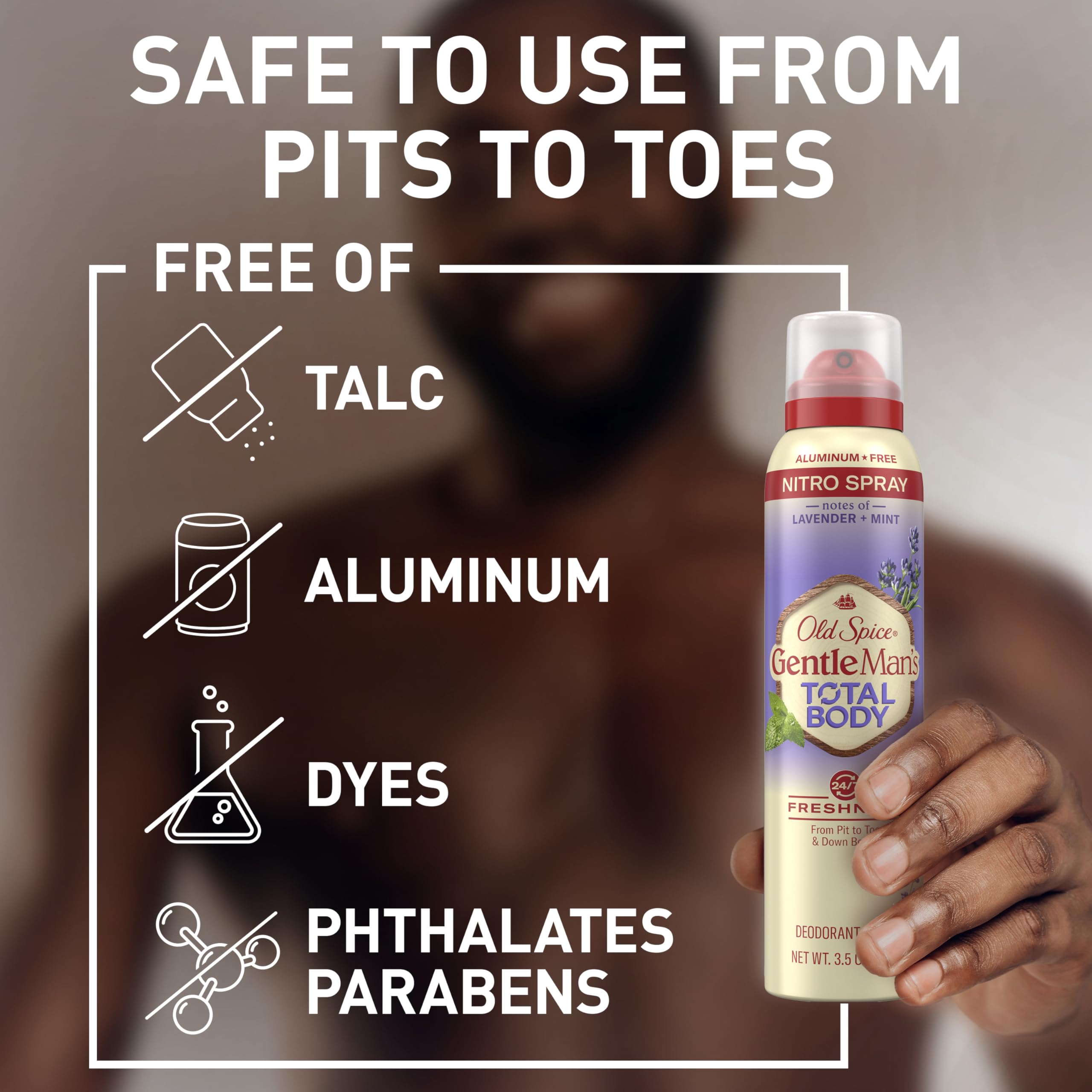 Foto 5 pulgar | Desodorante en Aerosol Old Spice de Lavanda y Menta 99 g-Venta Internacional