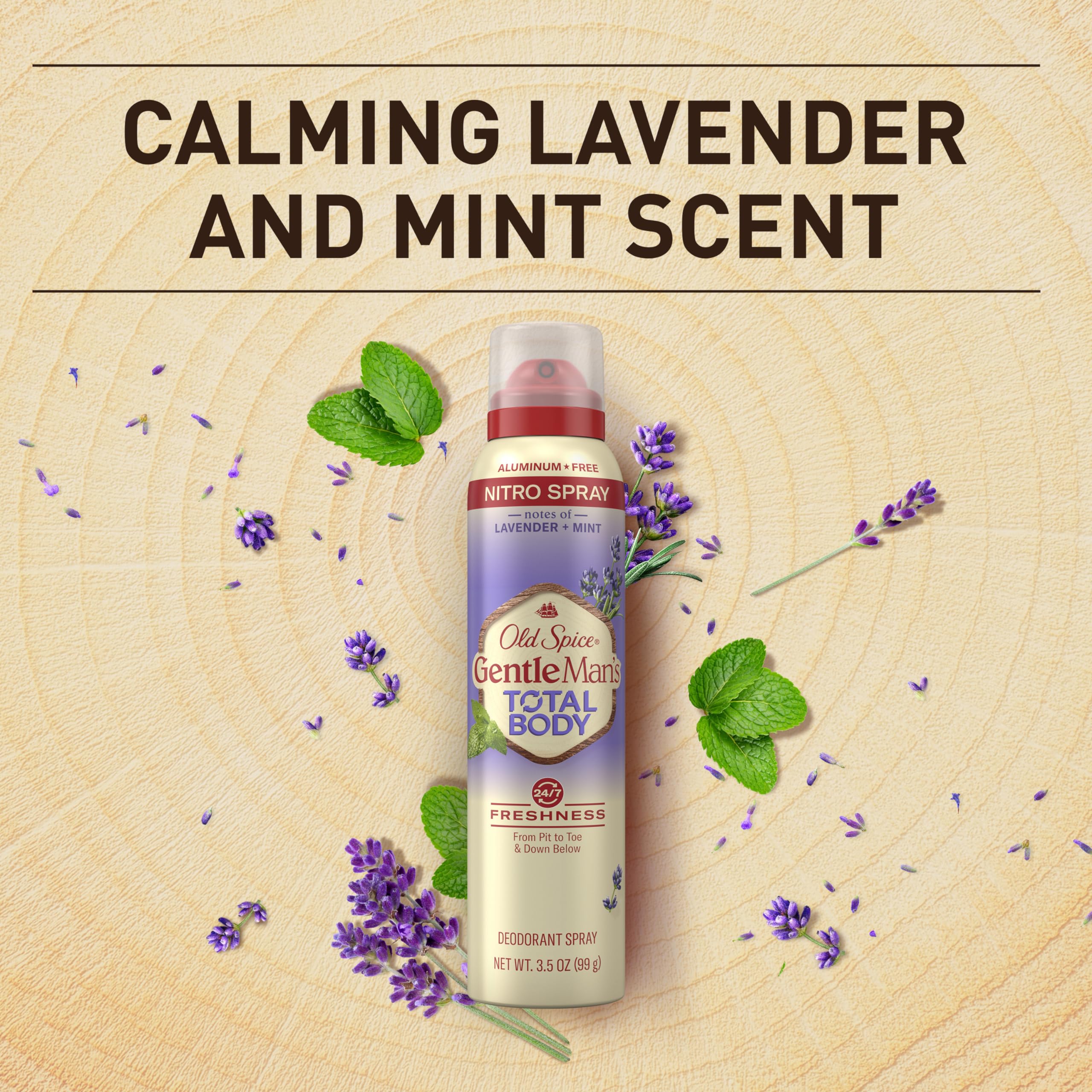 Foto 8 pulgar | Desodorante en Aerosol Old Spice de Lavanda y Menta 99 g-Venta Internacional
